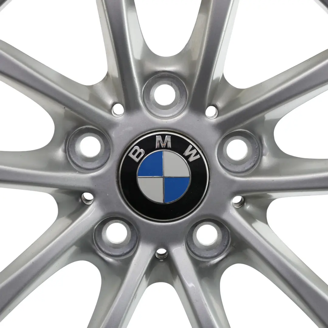 BMW F20 F21 F22 F23 Llanta De aleacion plateada 16" 7J ET:40 V-Spoke 378 - SKU 6796202-6 - Número de pieza 6796202