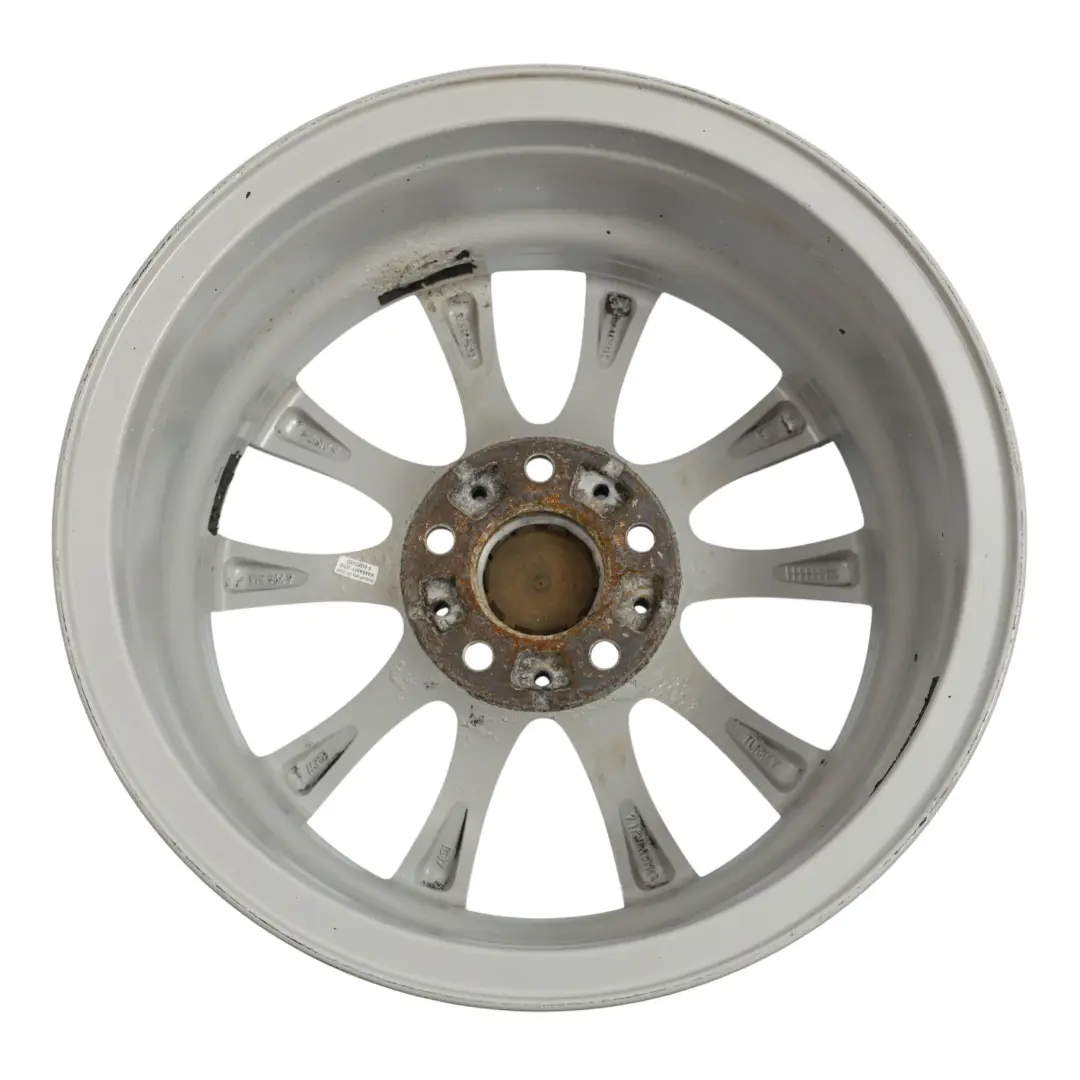 BMW F30 F31 F32 F33 Silver Alloy Wheel Rim 17" 7,5J ET:37 V-Spoke 395 - SKU 6796244-3 - Part number 6796244