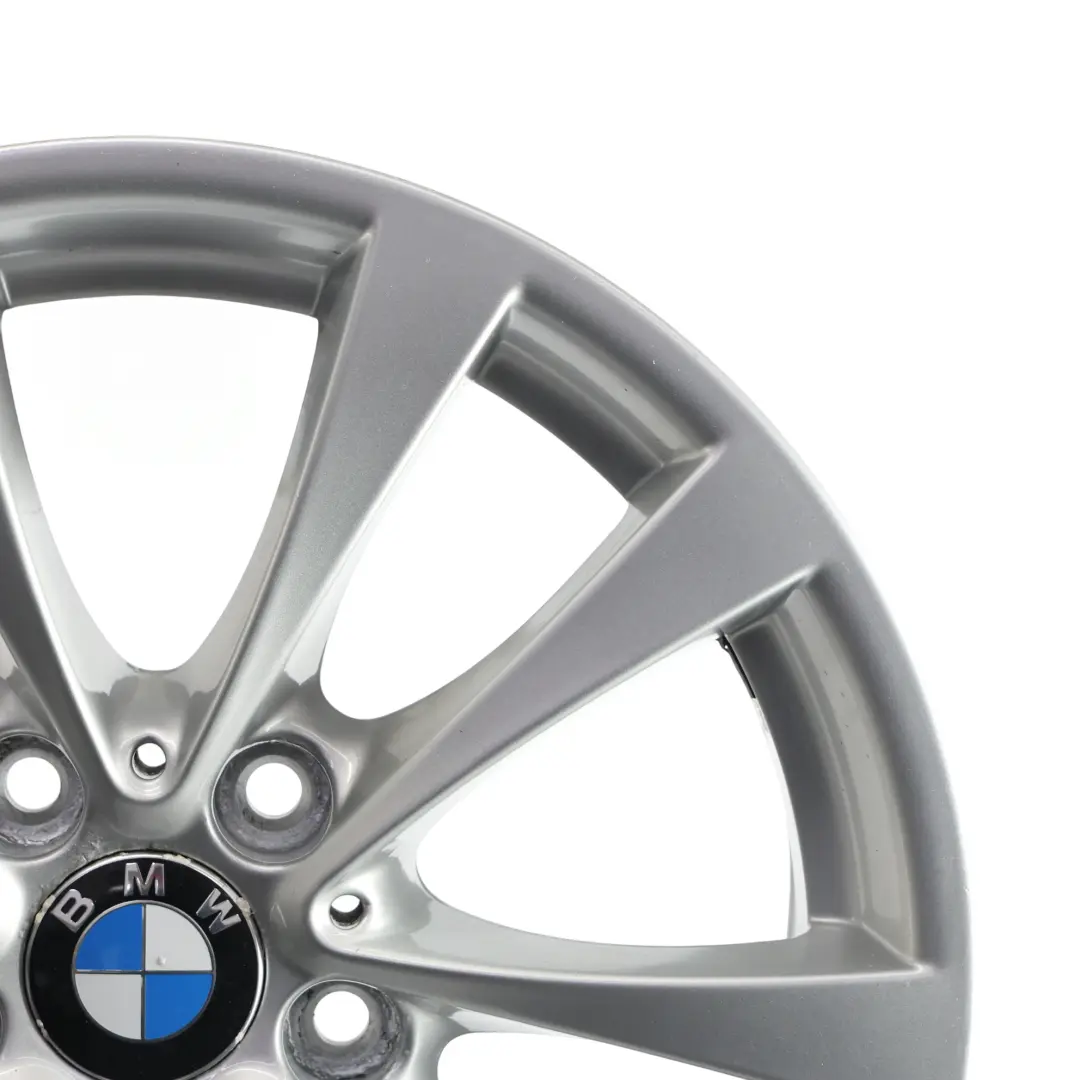 BMW F30 F31 F32 F33 Silver Alloy Wheel Rim 17" 7,5J ET:37 V-Spoke 395 - SKU 6796244-3 - Part number 6796244