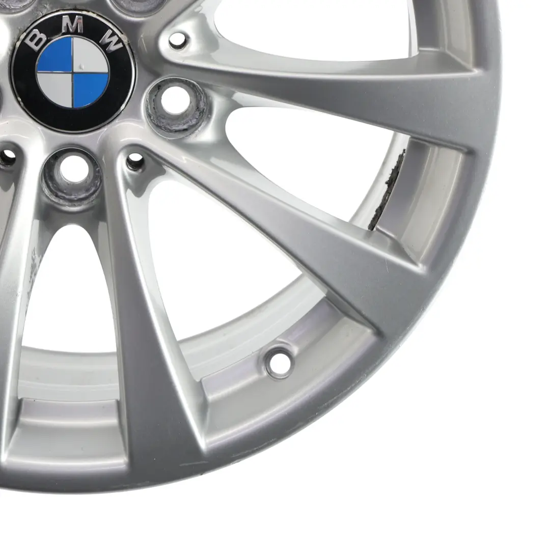 BMW F30 F31 F32 F33 Silver Alloy Wheel Rim 17" 7,5J ET:37 V-Spoke 395 - SKU 6796244-3 - Part number 6796244