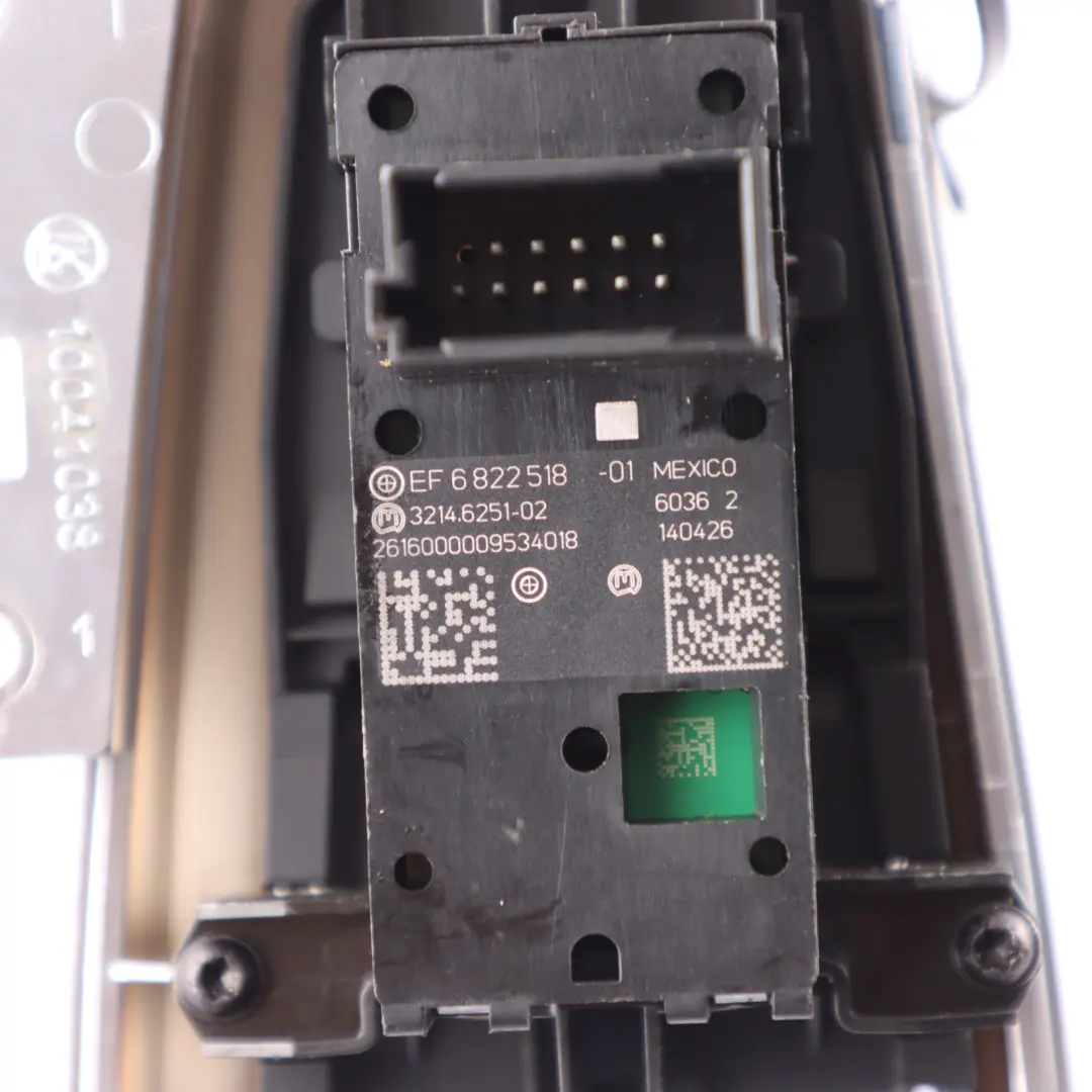 Parking Brake Switch EMF Auto Hold Trim to BMW F10 F12 X3 F25 Electric with Part number 6822518 BMW F10 F12 X3 F25 Electric Parking Brake Switch EMF Auto Hold Trim - SKU RHD-6822518 - Part number 6822518