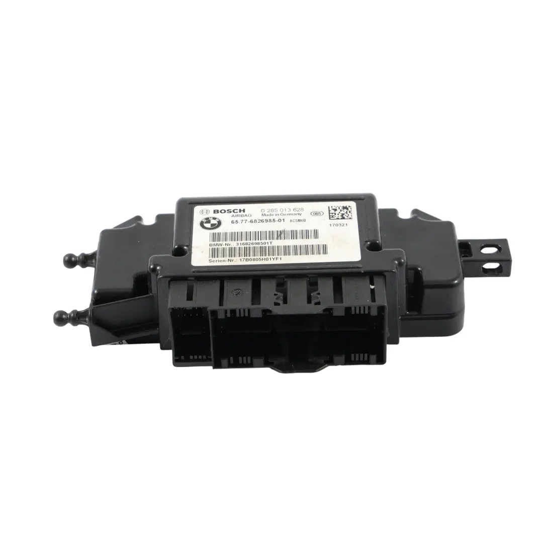 Moduł Sterownik Poduszek Powietrznych ECU do BMW F22 F23 F30 F34 LCI o numerze 6826985 BMW F22 F23 F30 F34 LCI Moduł Sterownik Poduszek Powietrznych ECU - SKU 6826985 - Numer Części 6826985