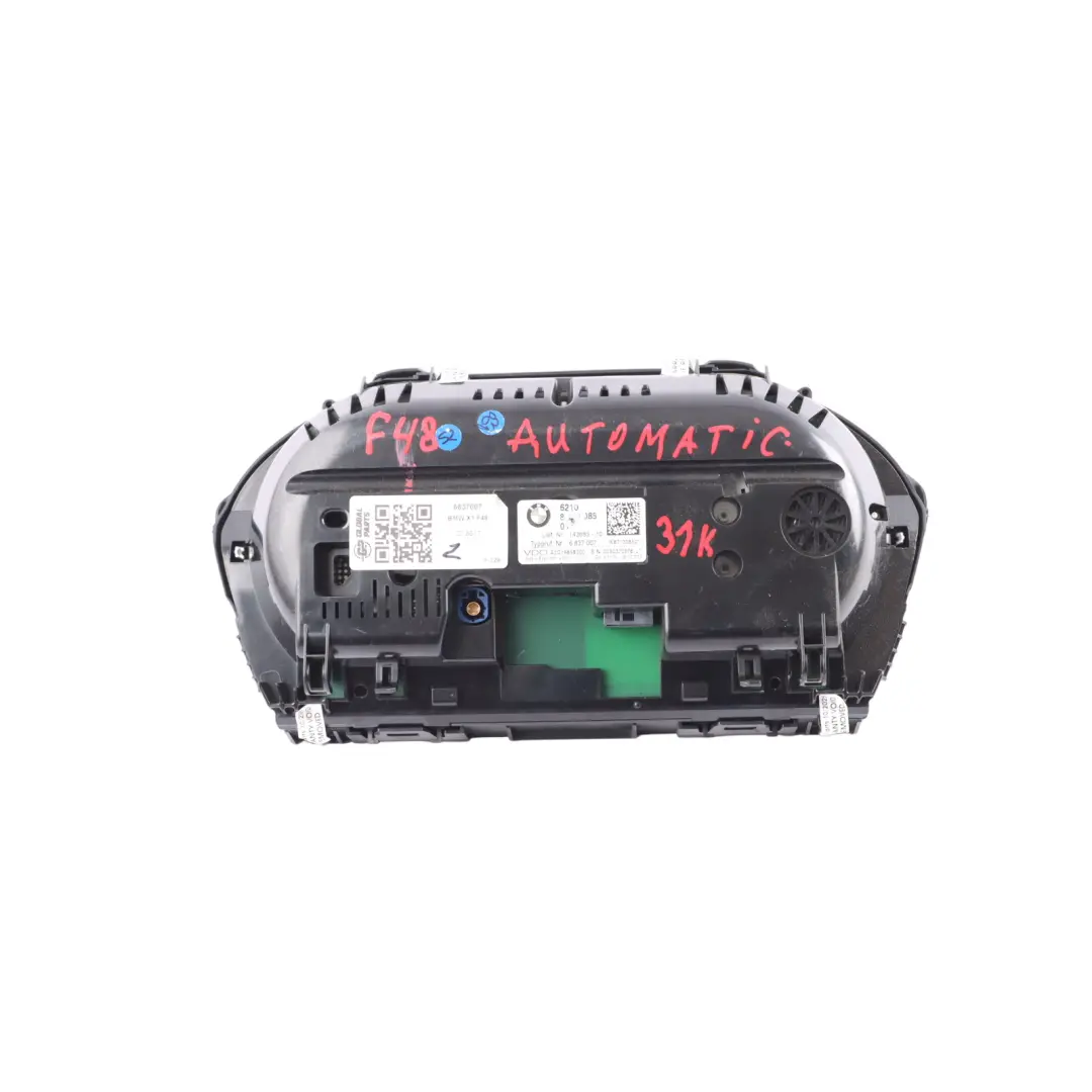 BMW F20 F21 F22 F45 X1 F48 Instrument Cluster Speedo Meter Clocks - SKU RHD-8713085 - Part number 6837007