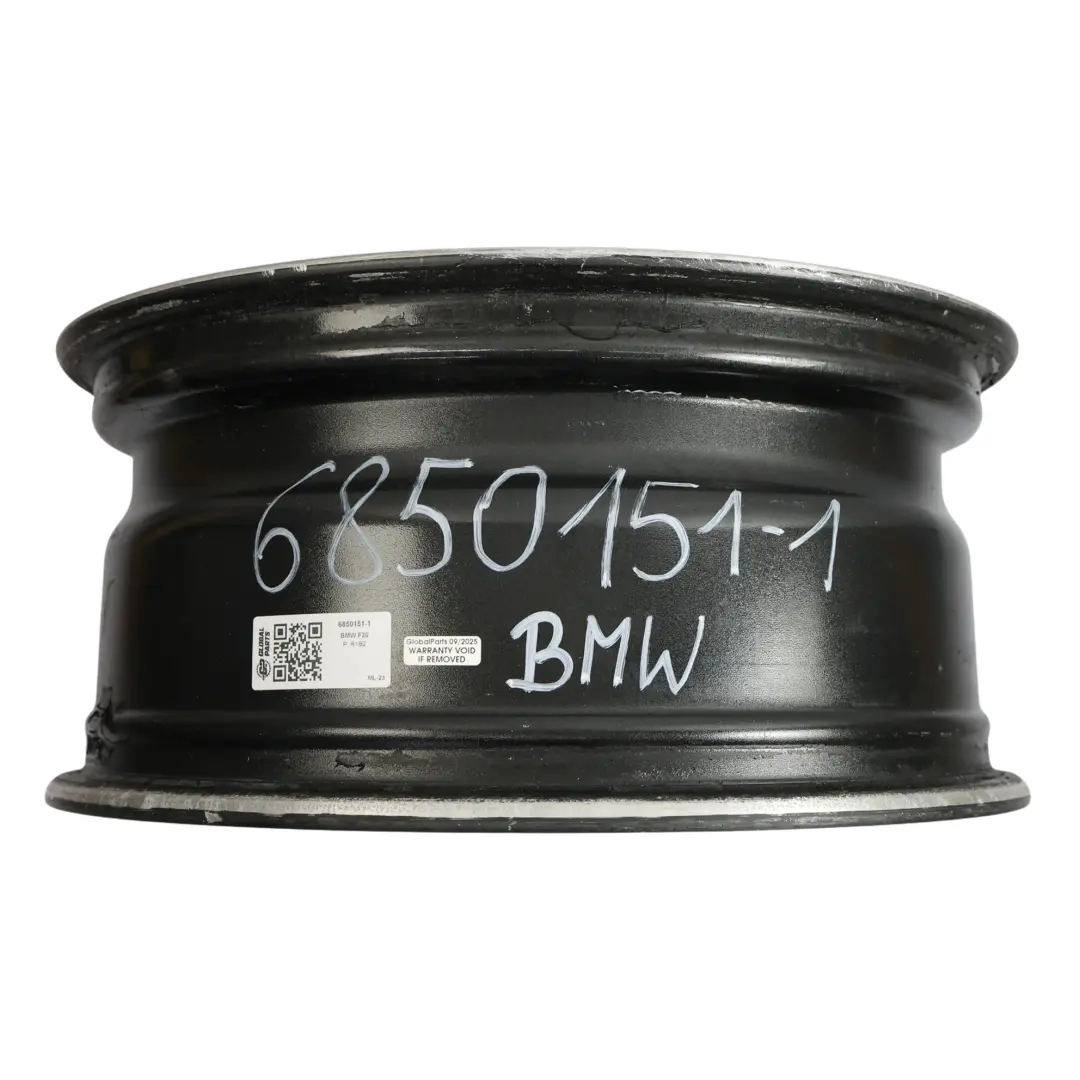 BMW F20 F21 F22 Cerchio in Lega Nero 17" a Raggi Stellati 379 7,5J ET:43 - SKU 6850151-1 - Numero di parte 6850151