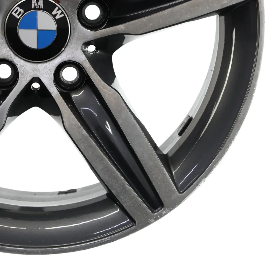 BMW F20 F21 F22 Cerchio in Lega Nero 17" a Raggi Stellati 379 7,5J ET:43 - SKU 6850151-1 - Numero di parte 6850151
