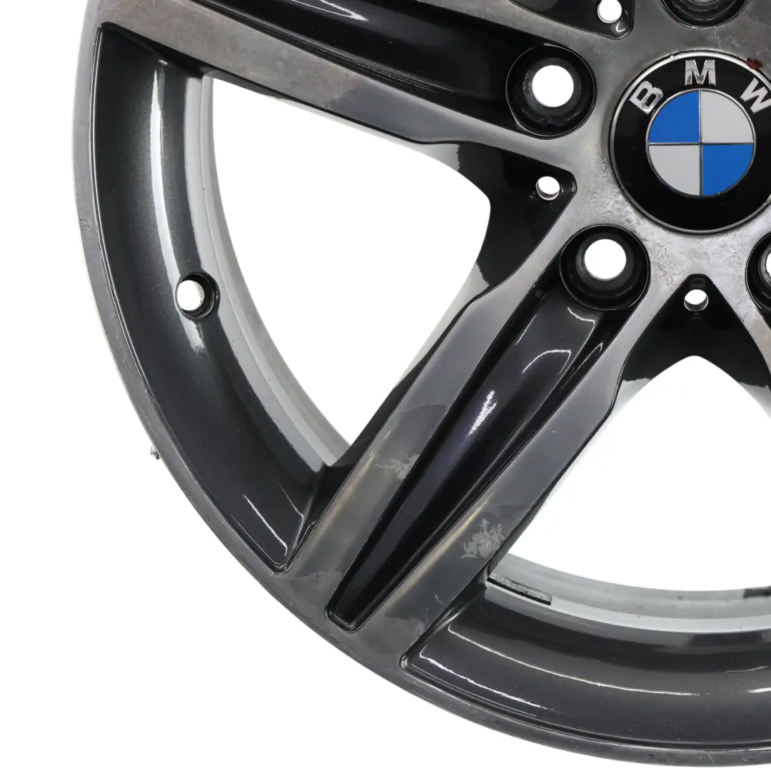 Bicolor Alloy Wheel Rim 17" Star Spoke 379 7,5J ET:43 to BMW F20 F21 F22 with Part number 6850151 BMW F20 F21 F22 Bicolor Alloy Wheel Rim 17" Star Spoke 379 7,5J ET:43 - SKU 6850151-1 - Part number 6850151