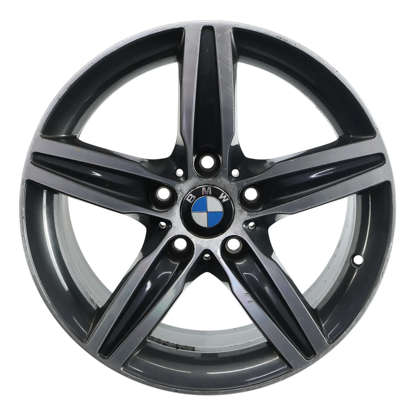 BMW F20 F21 F22 Graue Leicht metall felge 17" Sternspeiche ET:43 7,5J 6850151
