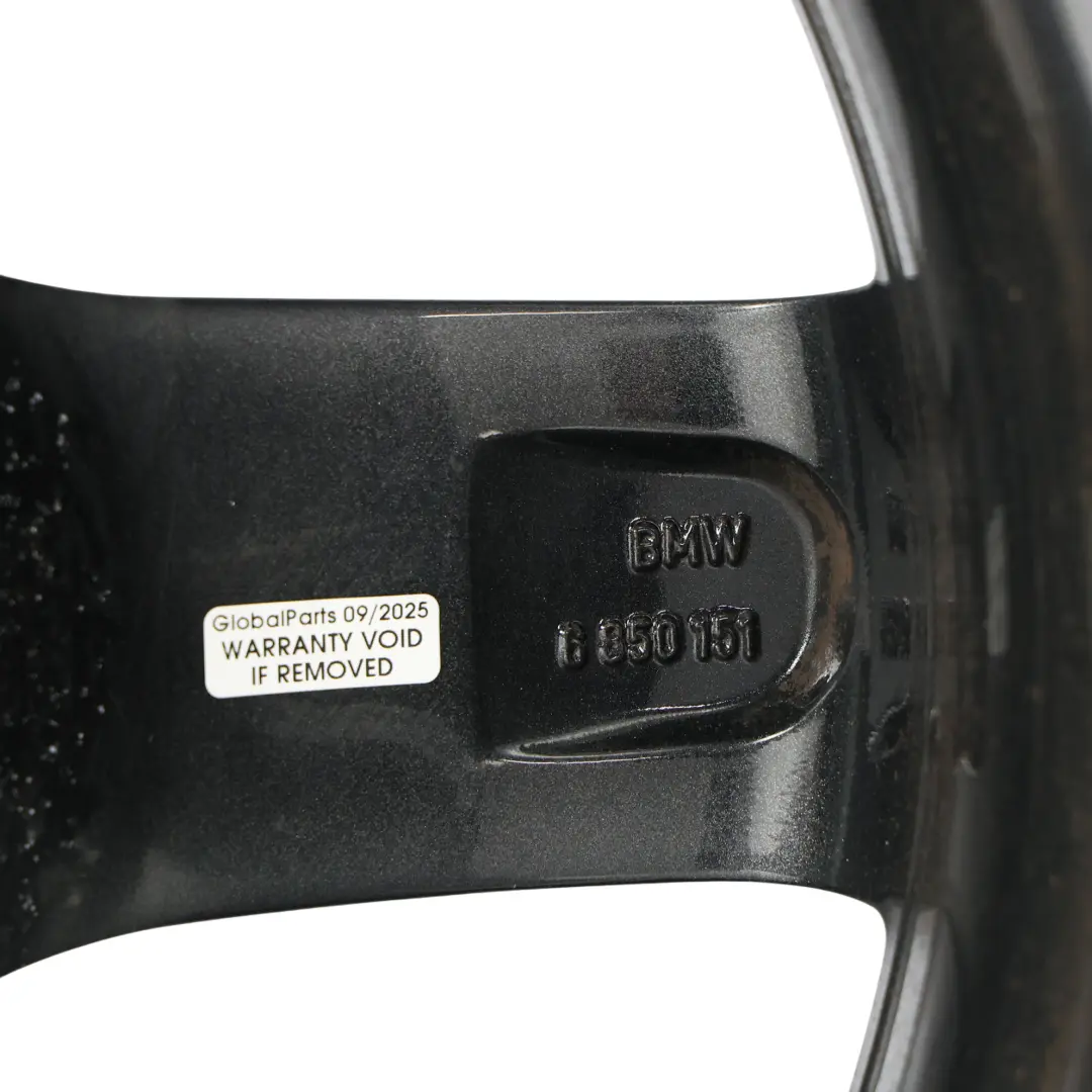  Llanta aleación gris BMW F20 F21 F22 F23 17" Star Spoke 379 ET:43 7,5J - SKU 6850151-14 - Número de pieza 6850151