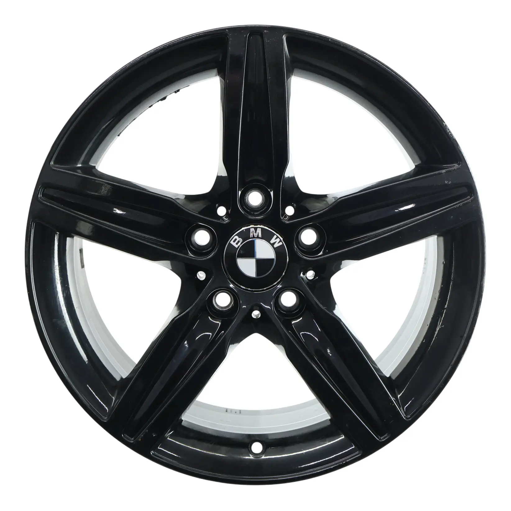BMW F20 F21 Wheel Rim Alloy Black 17" Star Spoke 379 ET:43 7,5J 6850151