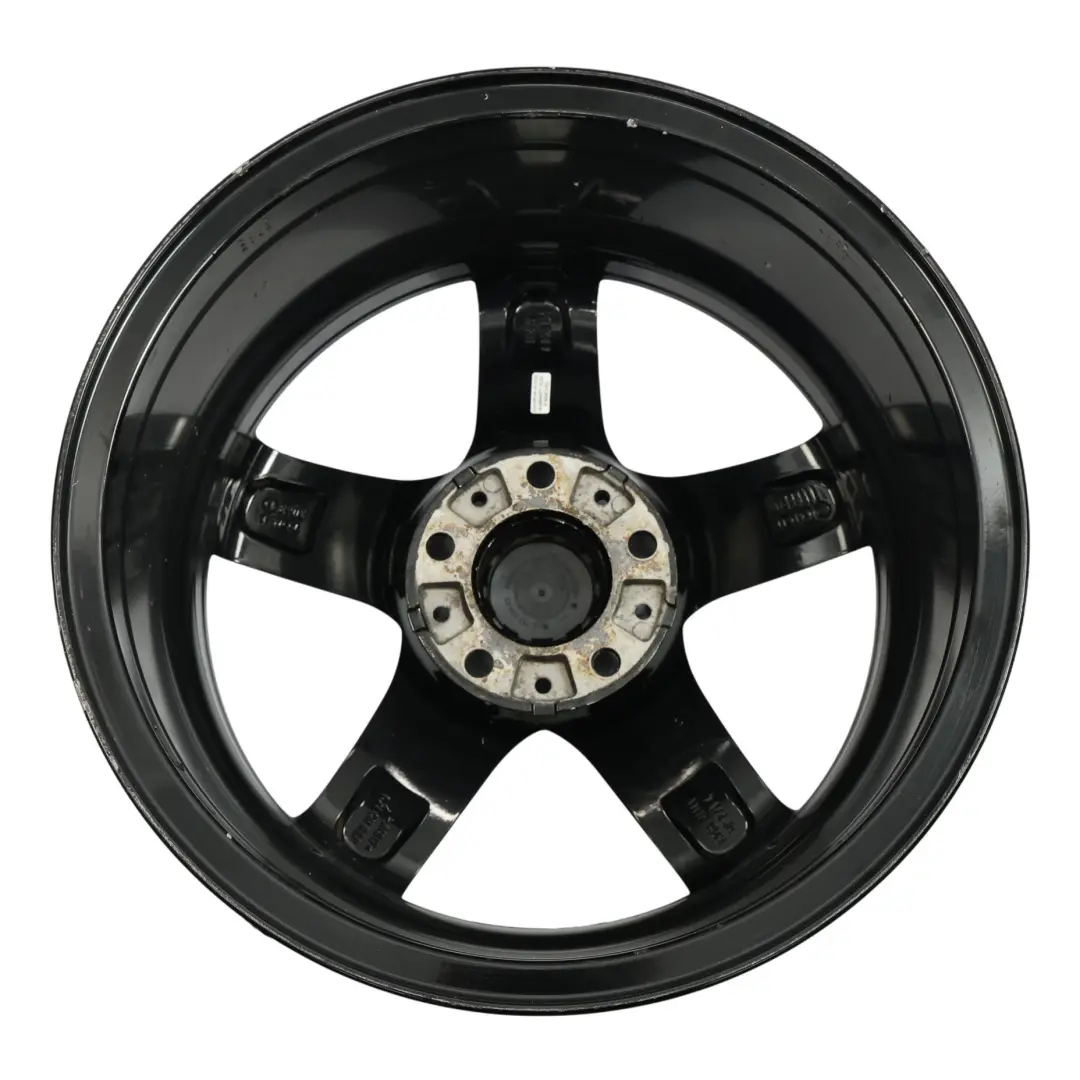 BMW F20 F21 Leicht Metall Felge Schwarz 17" Sternspeiche 379 ET:43 7,5J - SKU 6850151-16 - Teilenummer 6850151