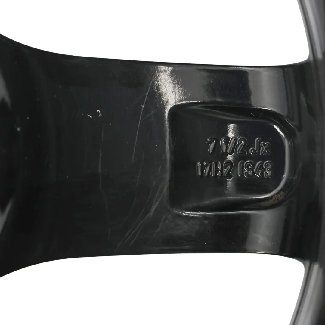 Cerchio Lega Nero 17" Stella Raggi 379 ET:43 7,5J per BMW F20 F21 con numero di parte 6850151 BMW F20 F21 Cerchio Lega Nero 17" Stella Raggi 379 ET:43 7,5J - SKU 6850151-16 - Numero di parte 6850151