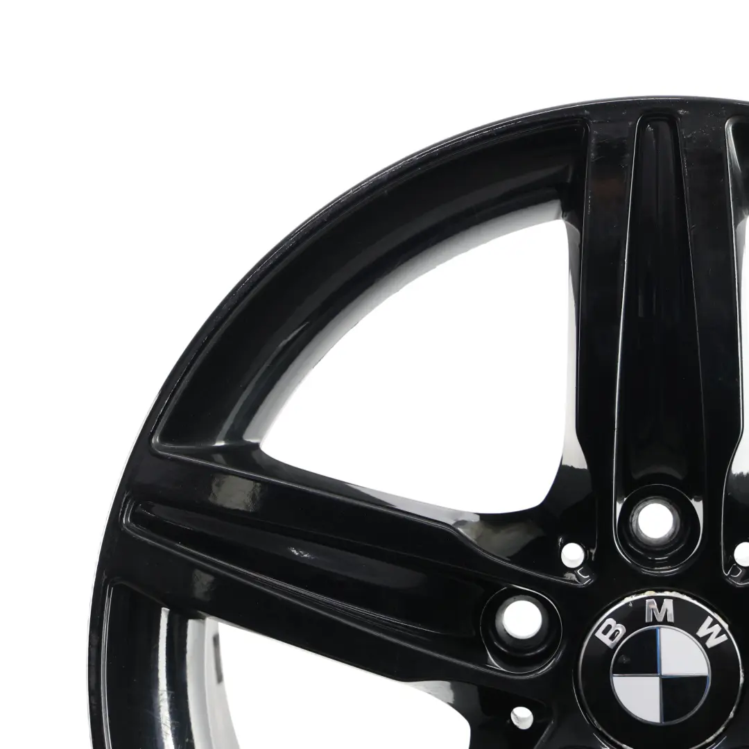 BMW F20 F21 Jante Alliage Noir 17" Flèche L'étoile 379 ET:43 7,5J - SKU 6850151-16 - Numéro de pièce 6850151