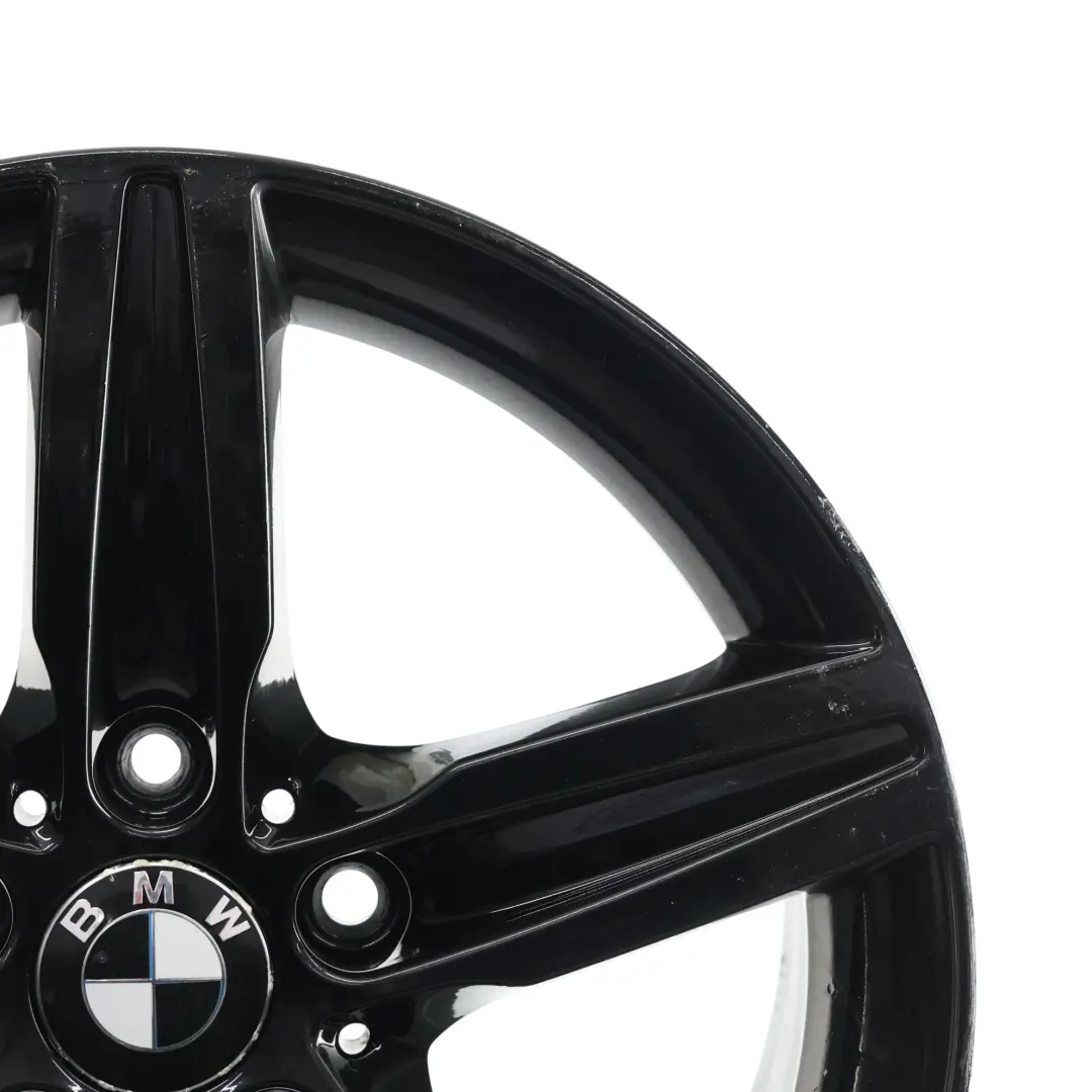 BMW F20 F21 Jante Alliage Noir 17" Flèche L'étoile 379 ET:43 7,5J - SKU 6850151-16 - Numéro de pièce 6850151