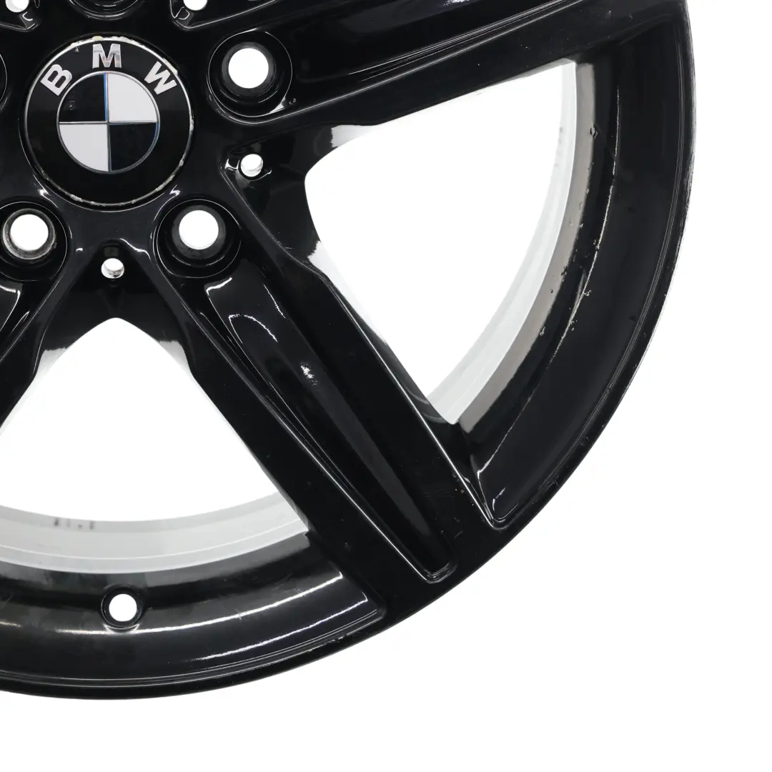 BMW F20 F21 Leicht Metall Felge Schwarz 17" Sternspeiche 379 ET:43 7,5J - SKU 6850151-16 - Teilenummer 6850151