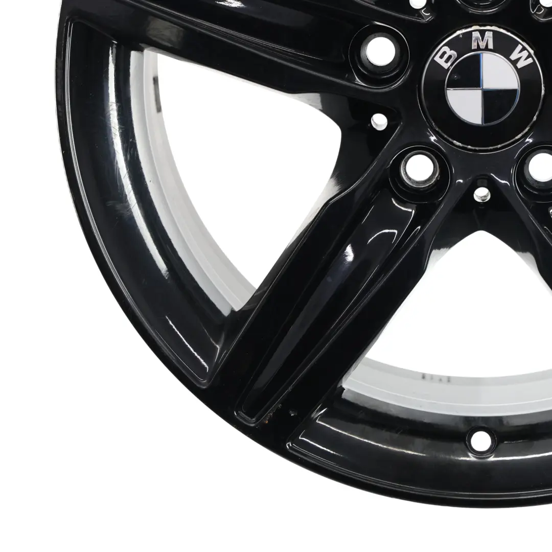 BMW F20 F21 Leicht Metall Felge Schwarz 17" Sternspeiche 379 ET:43 7,5J - SKU 6850151-16 - Teilenummer 6850151
