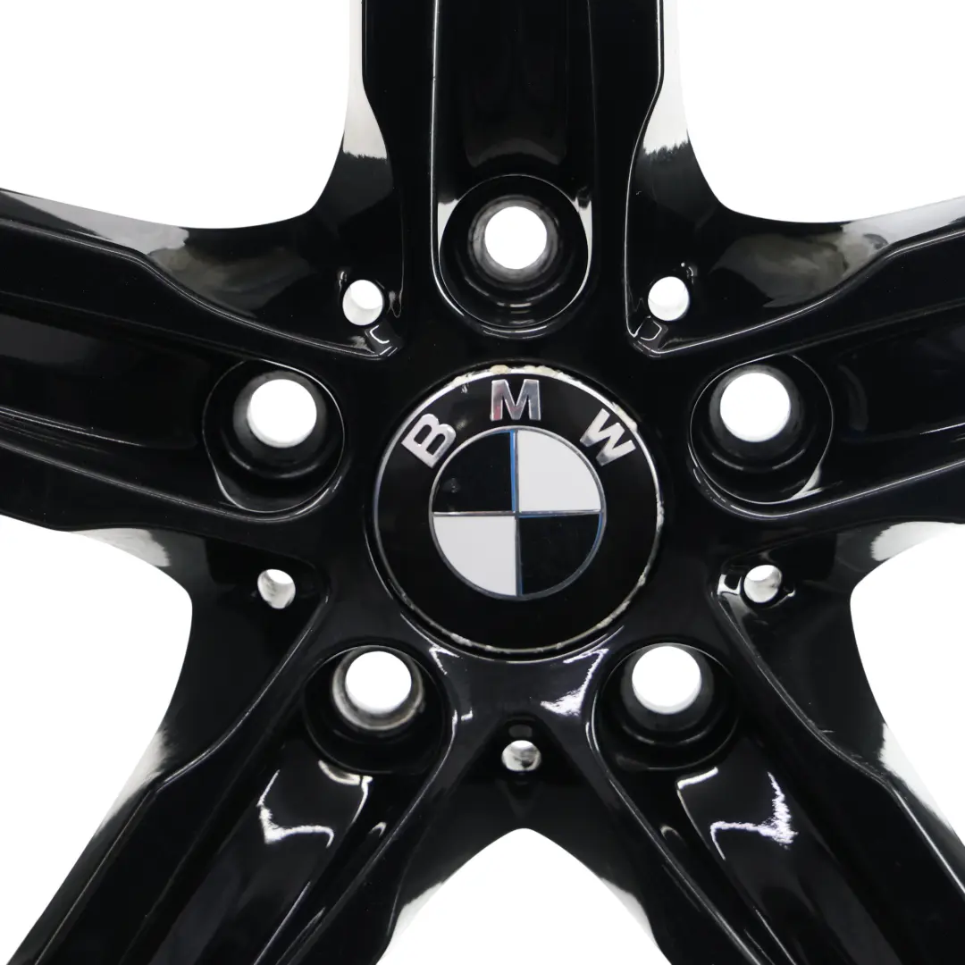 BMW F20 F21 Leicht Metall Felge Schwarz 17" Sternspeiche 379 ET:43 7,5J - SKU 6850151-16 - Teilenummer 6850151