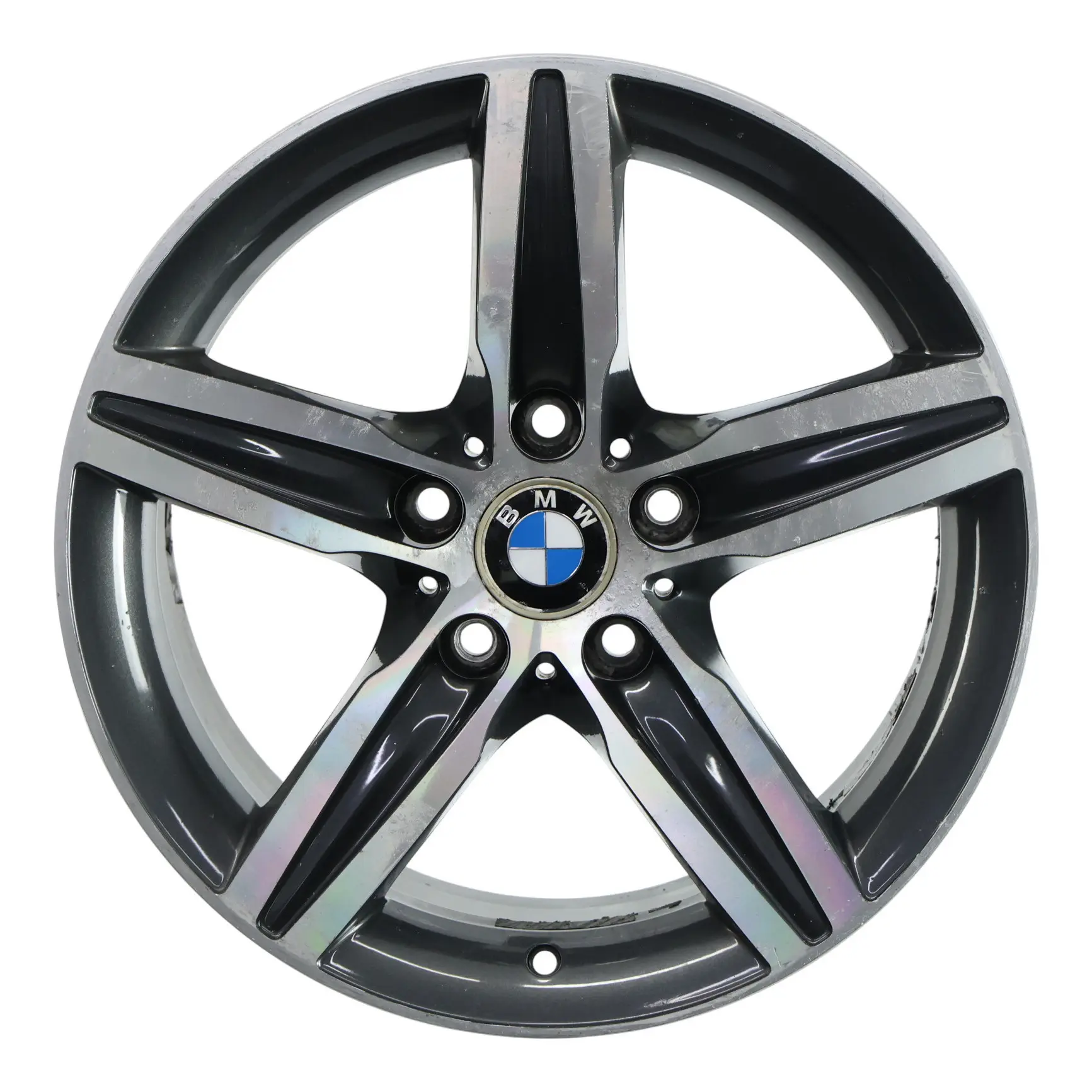 BMW F20 F21 F22 F23 Alu Felge Alufelge 17" 7,5J Stern Speiche 379 ET:43 6850151