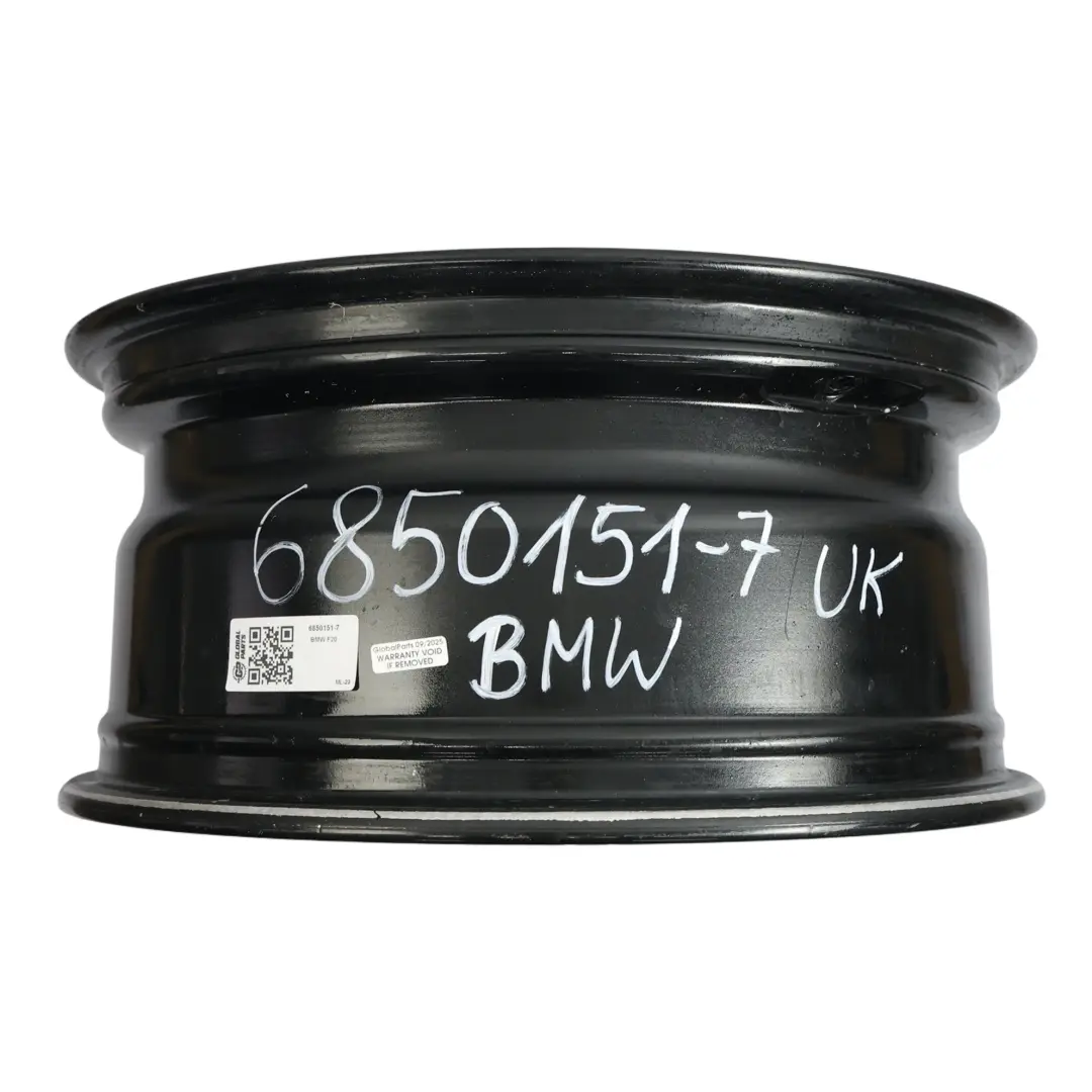 BMW F20 F21 Black Alloy Wheel Rim 17" Star Spoke 379 ET:43 7,5J - SKU 6850151-7 - Part number 6850151