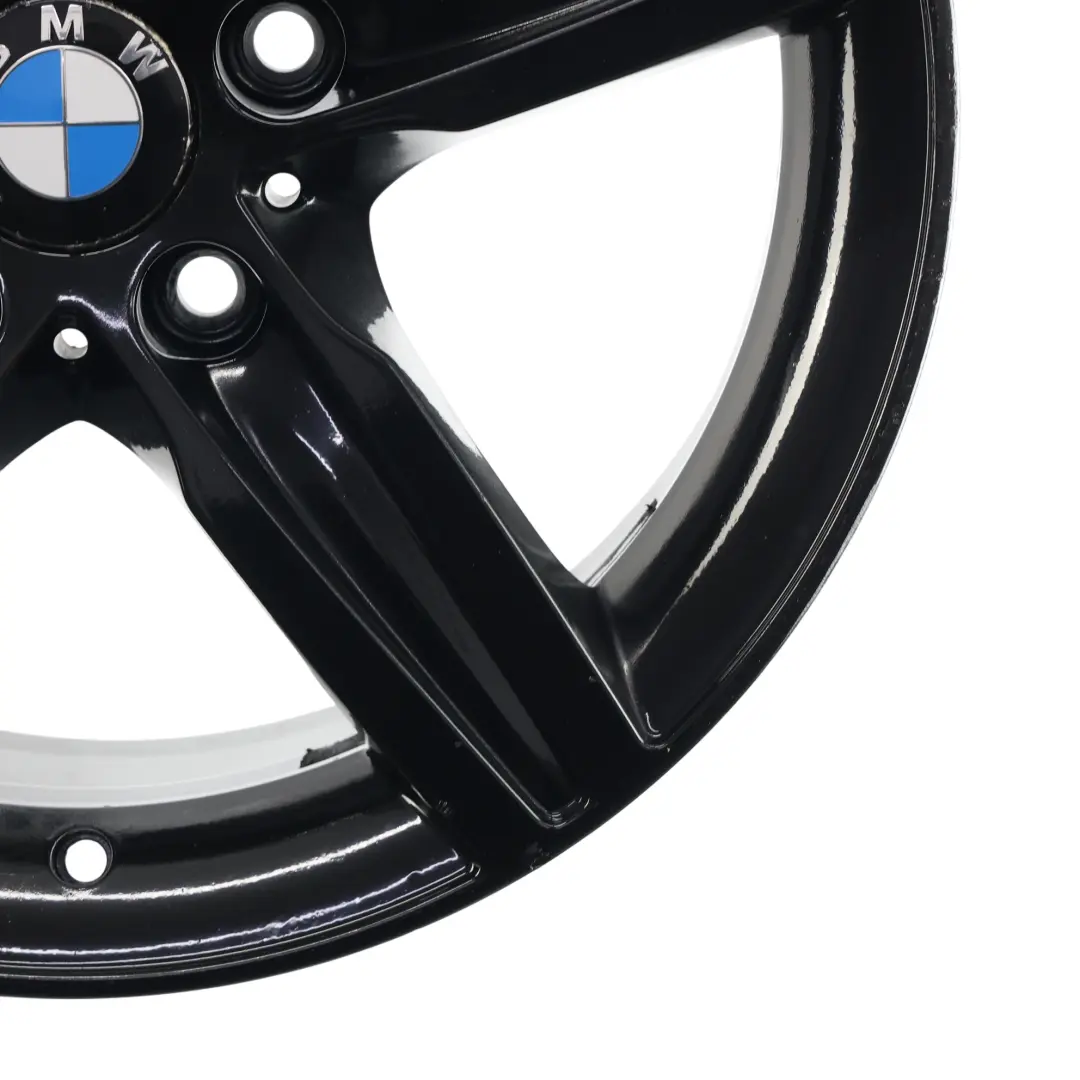 BMW F20 F21 Black Alloy Wheel Rim 17" Star Spoke 379 ET:43 7,5J - SKU 6850151-7 - Part number 6850151