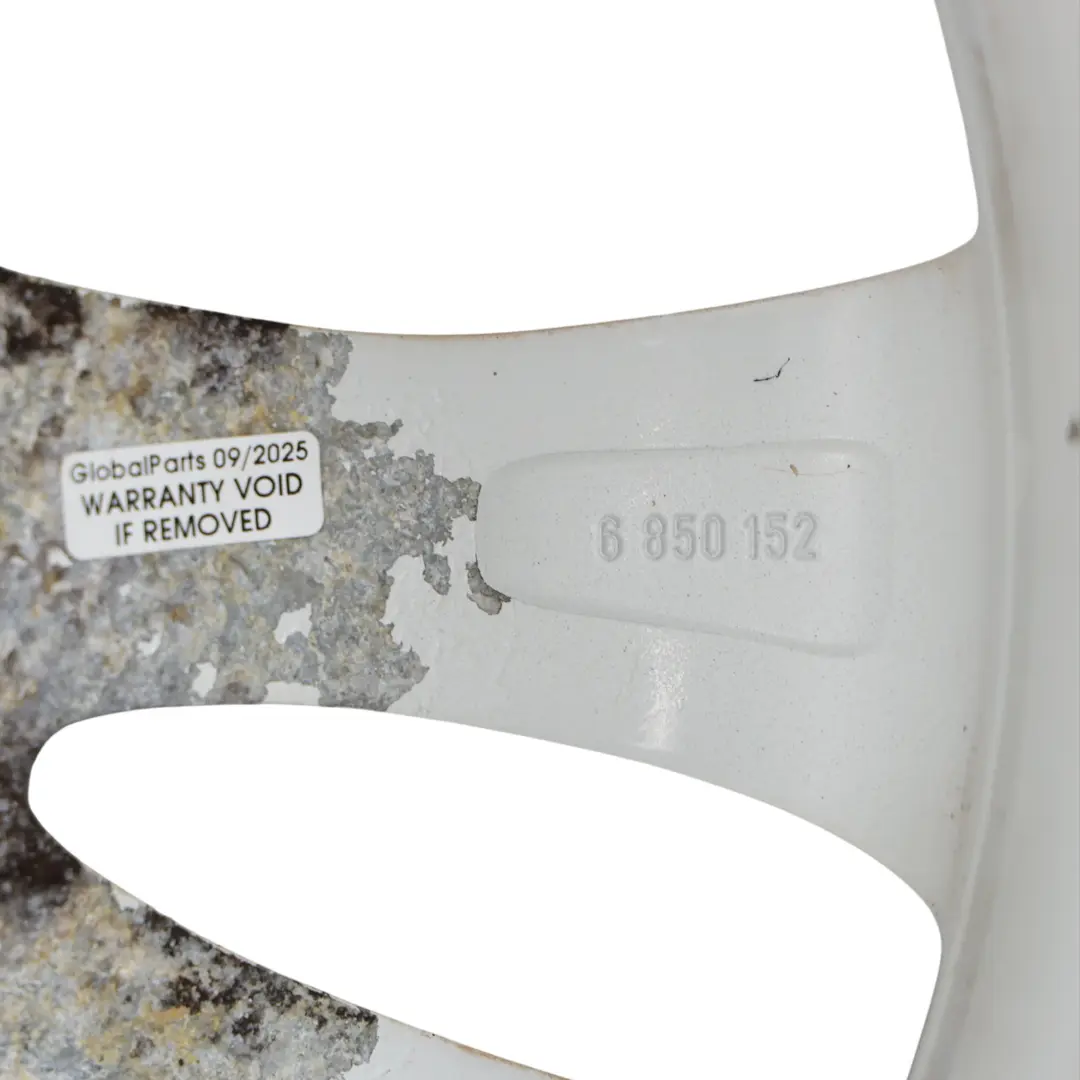 Alloy Rim 17" 7.5J ET:43 Styling 412 to BMW F20 F21 F22 Silver Wheel with Part number 6850152 BMW F20 F21 F22 Silver Wheel Alloy Rim 17" 7.5J ET:43 Styling 412 - SKU 6850152-1 - Part number 6850152