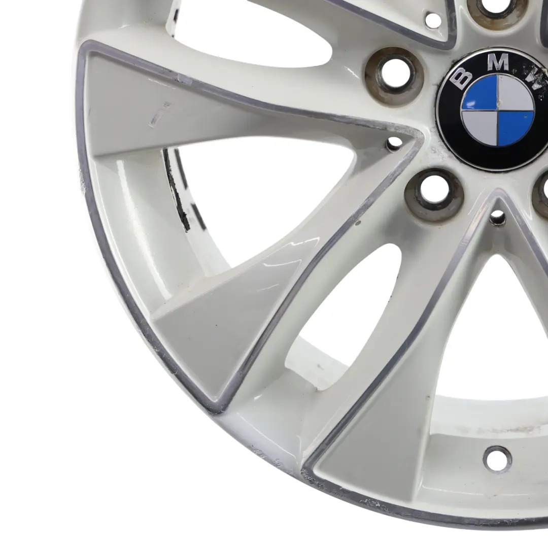 BMW F20 F21 F22 Silberne Leichtmetallfelge 17" 7.5J ET:43 Styling 412 - SKU 6850152-1 - Teilenummer 6850152