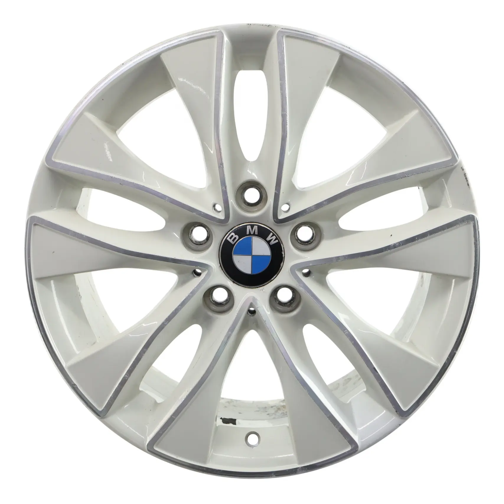 BMW F20 F21 F22 Silberne Alufelge 17" 7.5J ET:43 Styling 412 6850152