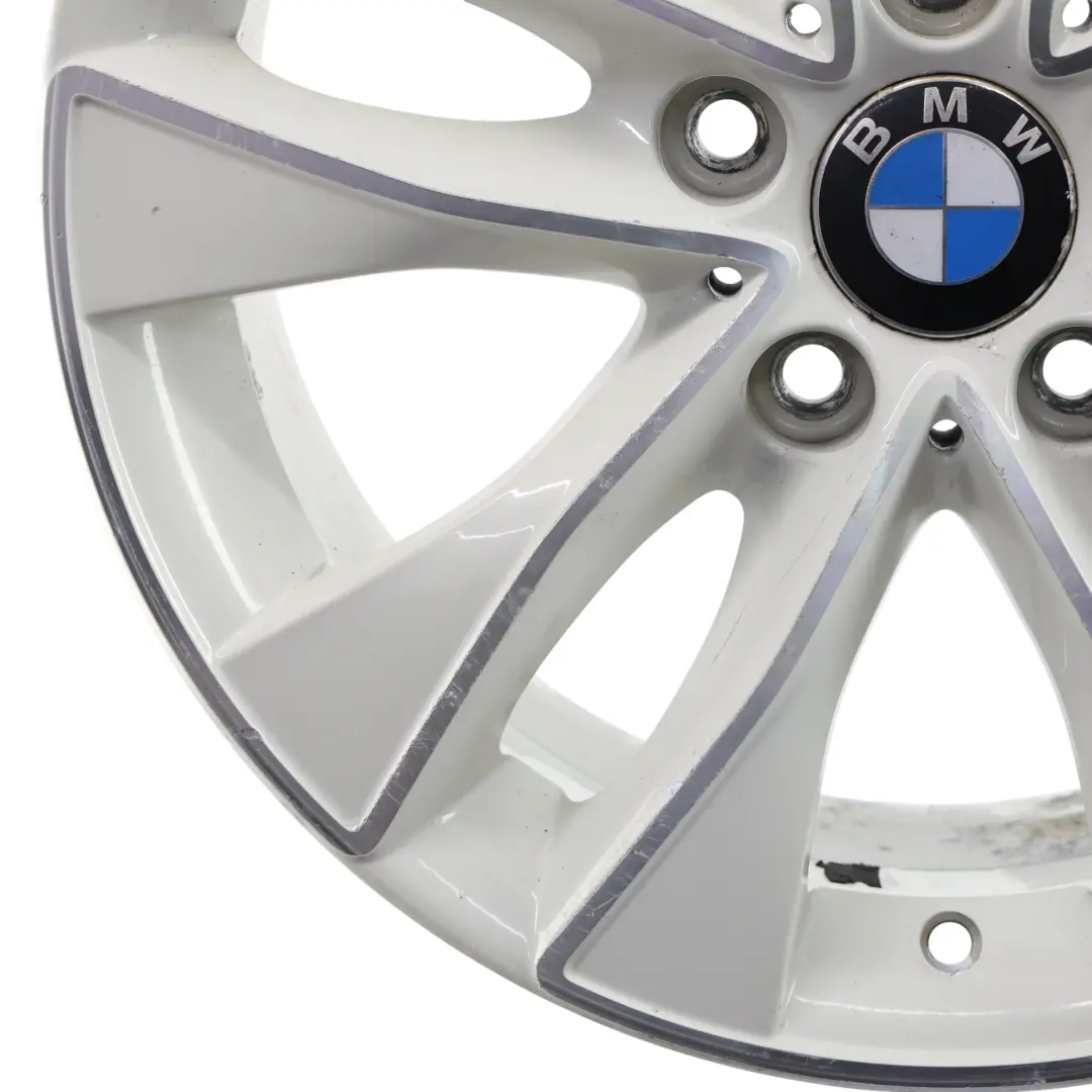 BMW F20 F21 F22 Silberne Alufelge 17" 7.5J ET:43 Styling 412 - SKU 6850152-2 - Teilenummer 6850152