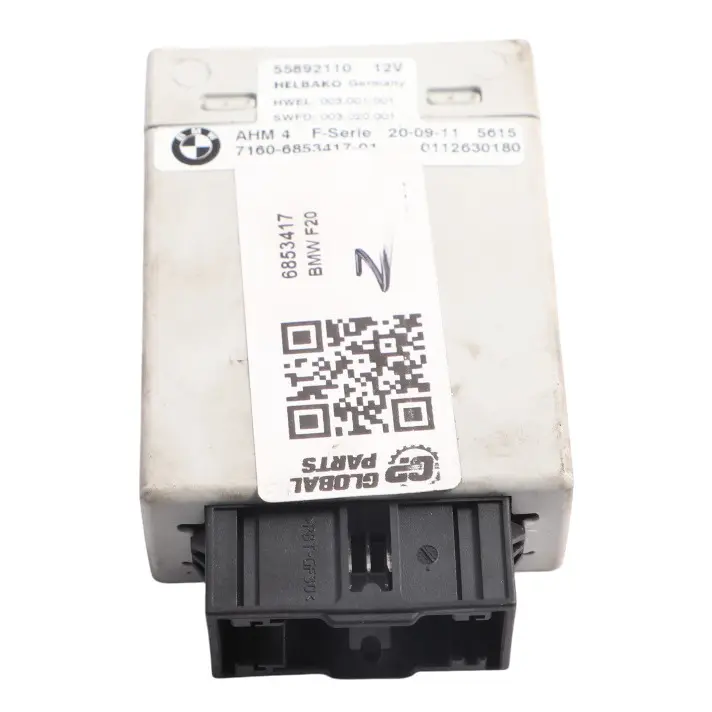 BMW F01 F10 F20 F30 Tow Bar Trailer Towing Control Module Unit AHM 4 - SKU 6853417 - Part number 6853417