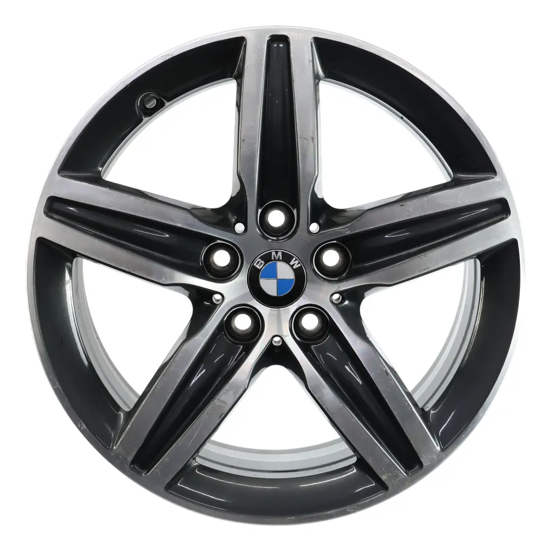 BMW F45 F46 Orbitgrey Alloy Wheel Rim 17" 7,5J ET:54 Star Spoke 379 - SKU 6855091-2 - Part number 6855091