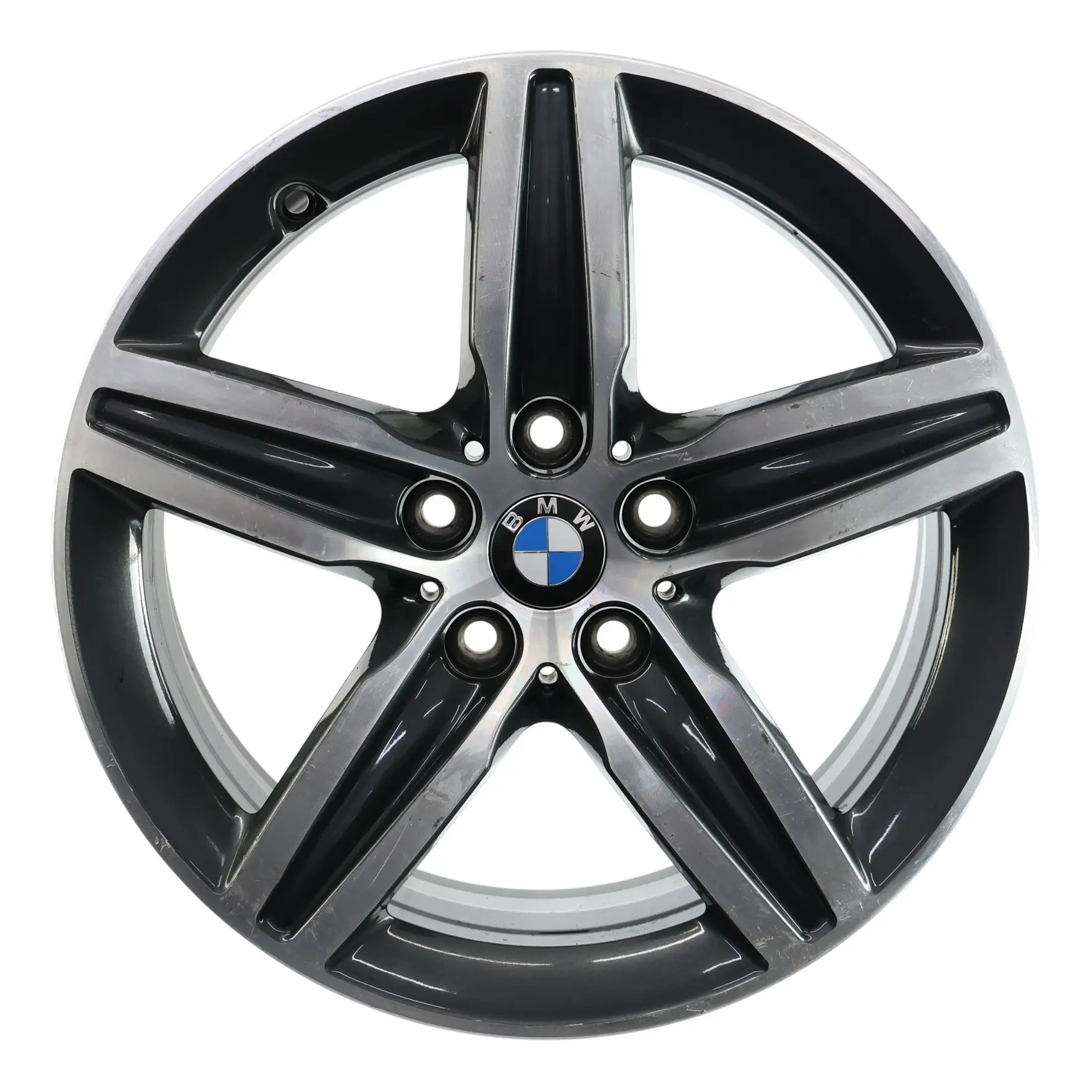 BMW F45 F46 Orbitgrey Alloy Wheel Rim 17" 7,5J ET:54 Star Spoke 379 6855091