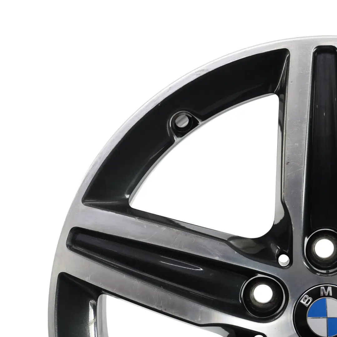 BMW F45 F46 Orbitgrey Alloy Wheel Rim 17" 7,5J ET:54 Star Spoke 379 - SKU 6855091-2 - Part number 6855091