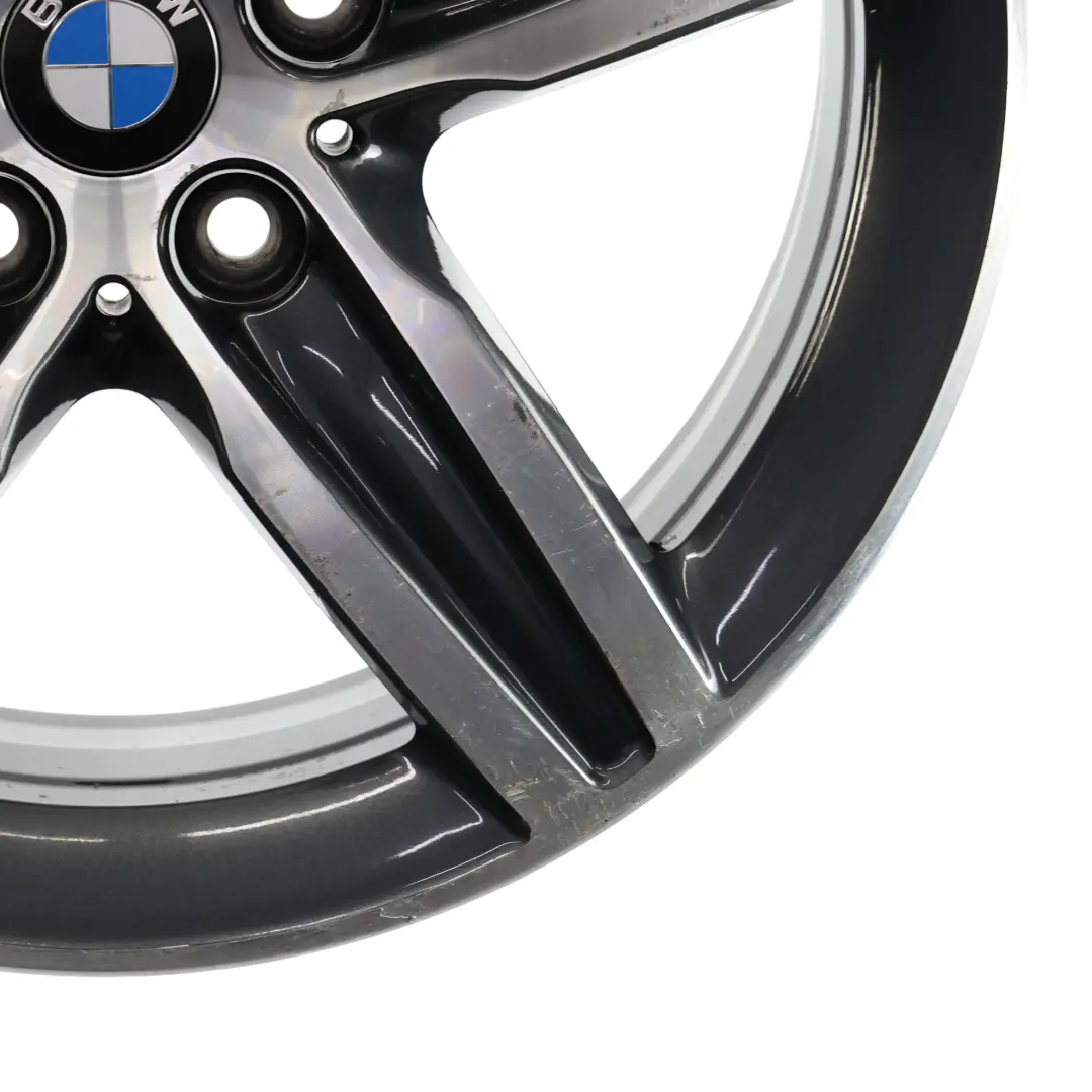 BMW F45 F46 Orbitgrey Alloy Wheel Rim 17" 7,5J ET:54 Star Spoke 379 - SKU 6855091-2 - Part number 6855091