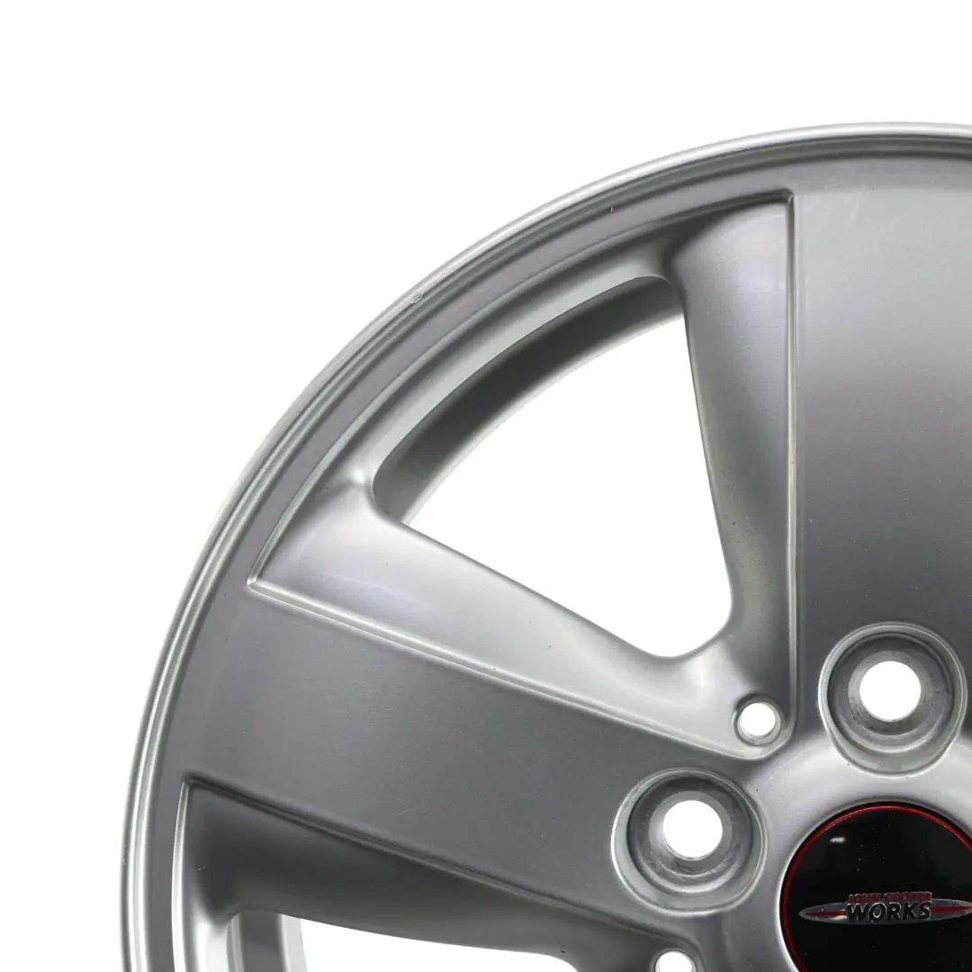 Alloy Rim 15" 5,5J ET:46 Heli Spoke 492 to Mini Cooper One F55 F56 F57 Wheel with Part number 6855101 Mini Cooper One F55 F56 F57 Wheel Alloy Rim 15" 5,5J ET:46 Heli Spoke 492 - SKU 6855101-1 - Part number 6855101