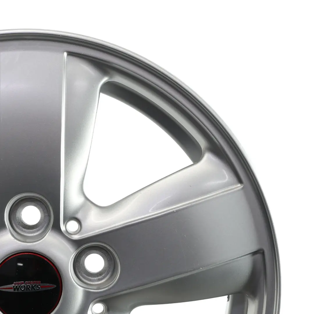 Alloy Rim 15" 5,5J ET:46 Heli Spoke 492 to Mini Cooper One F55 F56 F57 Wheel with Part number 6855101 Mini Cooper One F55 F56 F57 Wheel Alloy Rim 15" 5,5J ET:46 Heli Spoke 492 - SKU 6855101-1 - Part number 6855101