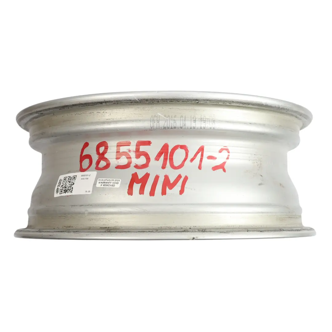 Mini Cooper One F55 F56 F57 Cerchio in lega 15" 5,5J ET:46 Heli Spoke 492 - SKU 6855101-2 - Numero di parte 6855101