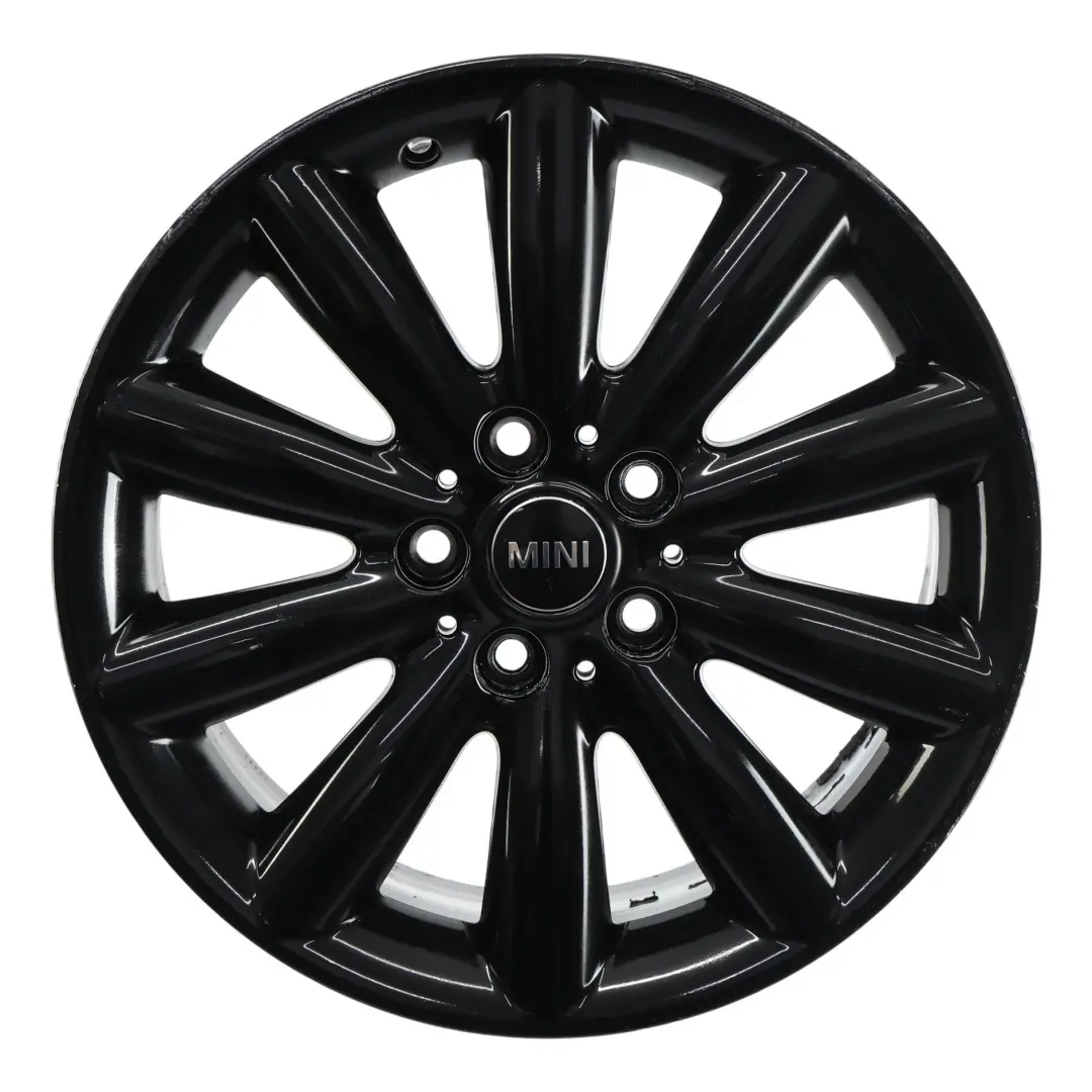 Mini Cooper F55 F56 Nero Cerchio in lega 17" ET:54 7J Cosmos Spoke 499 - SKU 6855109-1 - Numero di parte 6855109