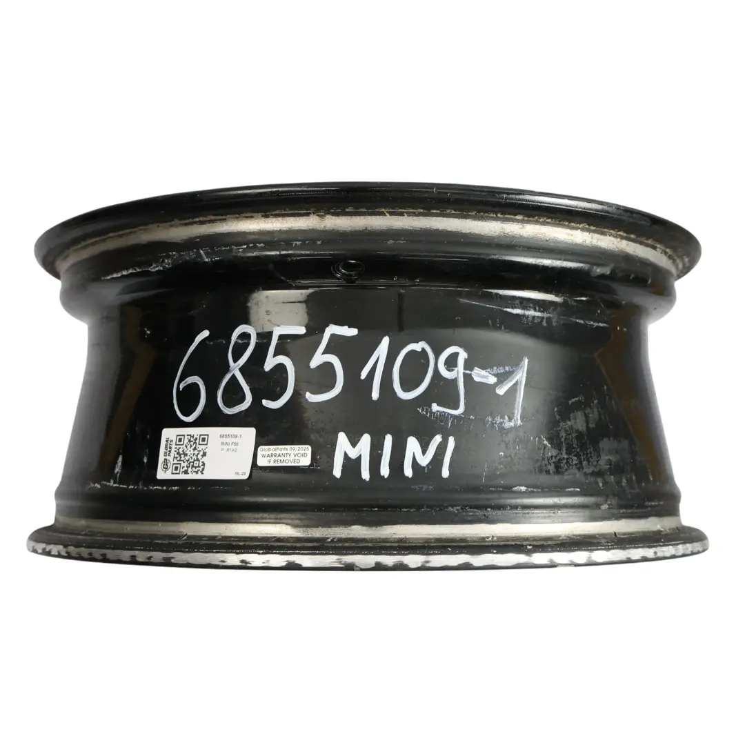 Mini Cooper F55 F56 Nero Cerchio in lega 17" ET:54 7J Cosmos Spoke 499 - SKU 6855109-1 - Numero di parte 6855109