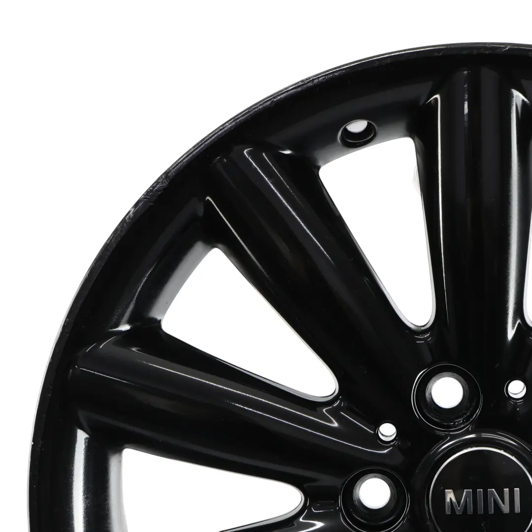Mini Cooper F55 F56 Nero Cerchio in lega 17" ET:54 7J Cosmos Spoke 499 - SKU 6855109-1 - Numero di parte 6855109