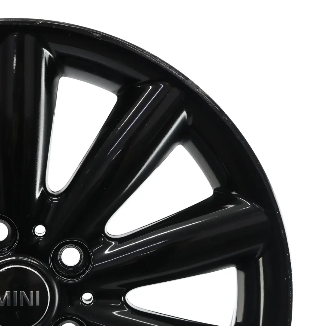 Mini Cooper F55 F56 Nero Cerchio in lega 17" ET:54 7J Cosmos Spoke 499 - SKU 6855109-1 - Numero di parte 6855109