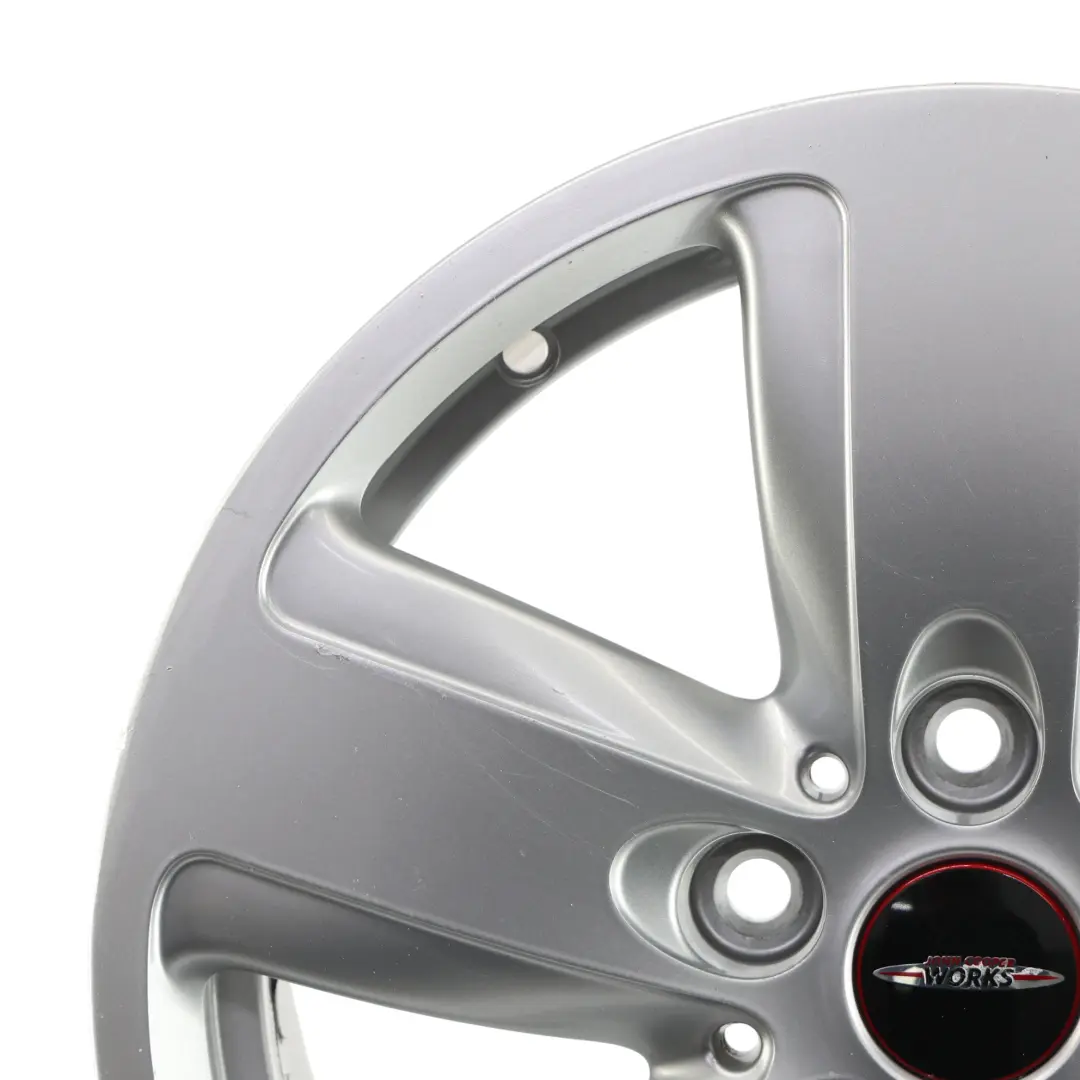 Argento Cerchio in lega 16" ET:54 7J Raggi Revolite per Mini Cooper F54 con numero di parte 6856043 Mini Cooper F54 Argento Cerchio in lega 16" ET:54 7J Raggi Revolite - SKU 6856043-1 - Numero di parte 6856043