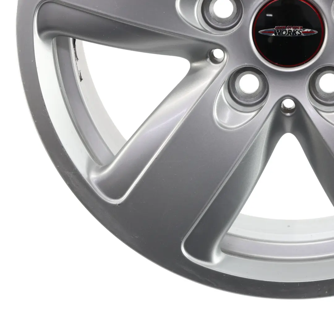 Mini Cooper F54 Argento Cerchio in lega 16" ET:54 7J Raggi Revolite - SKU 6856043-1 - Numero di parte 6856043