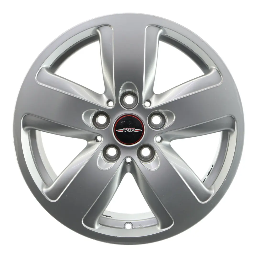 Argento Cerchio lega 16" ET:54 7J Raggi Revolite per Mini Cooper F54 con numero di parte 6856043 Mini Cooper F54 Argento Cerchio lega 16" ET:54 7J Raggi Revolite - SKU 6856043-2 - Numero di parte 6856043