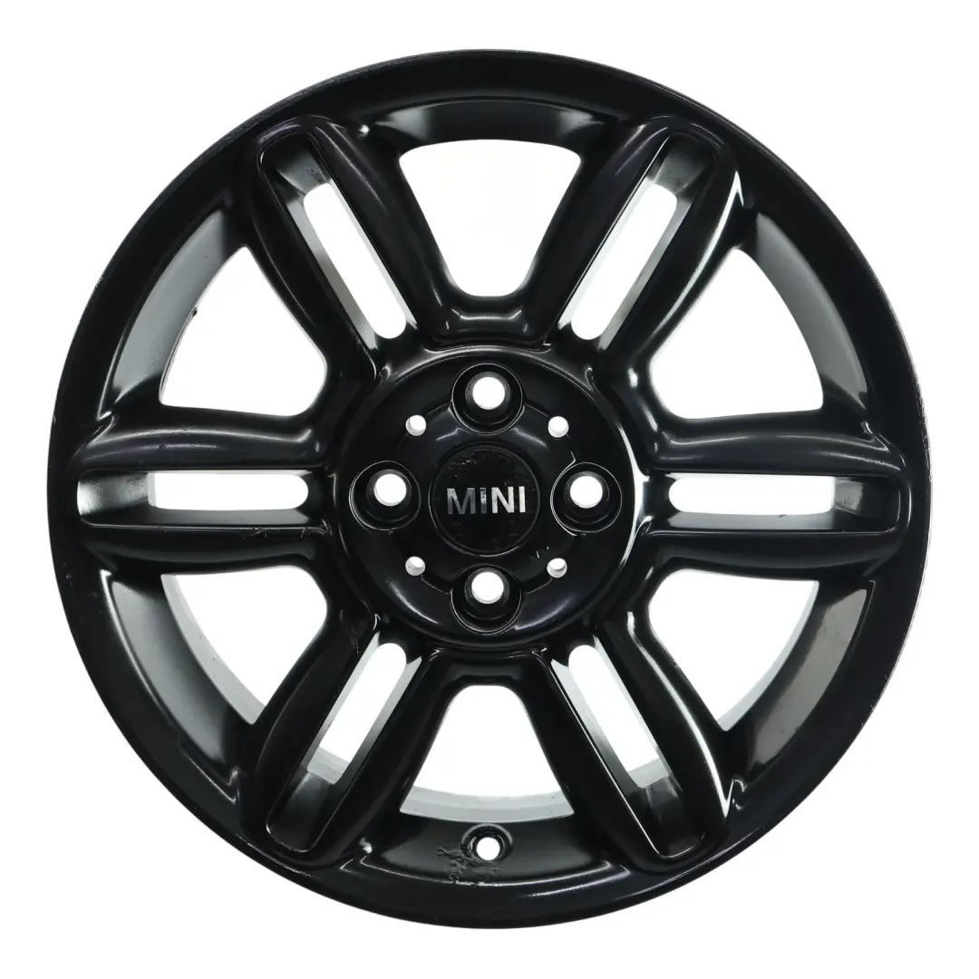 Mini Cooper R55 R56 R57 Black Wheel Alloy Rim 16" 6,5J 6-Star Twin Spoke 119 - SKU 6856969-1 - Part number 6856969