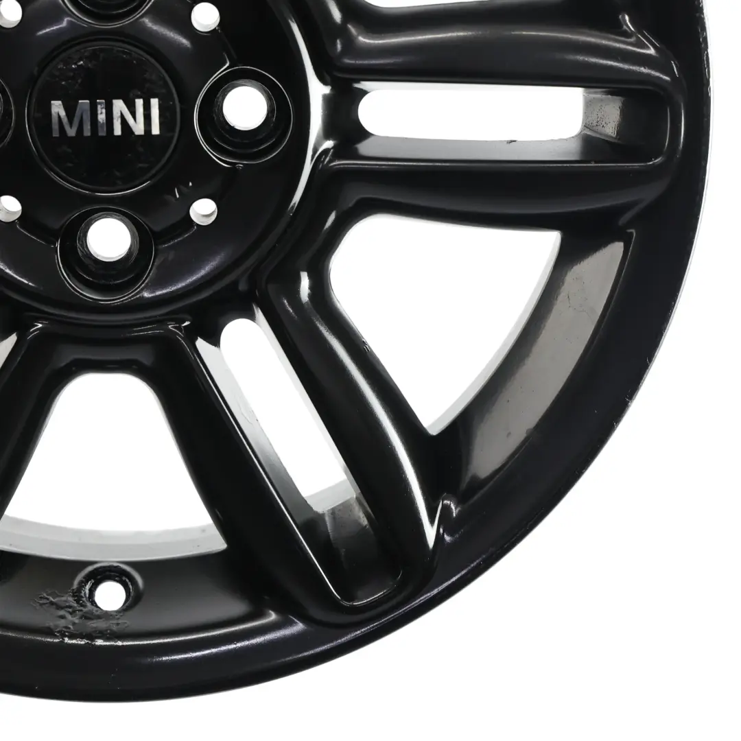 Mini Cooper R55 R56 R57 Black Wheel Alloy Rim 16" 6,5J 6-Star Twin Spoke 119 - SKU 6856969-1 - Part number 6856969