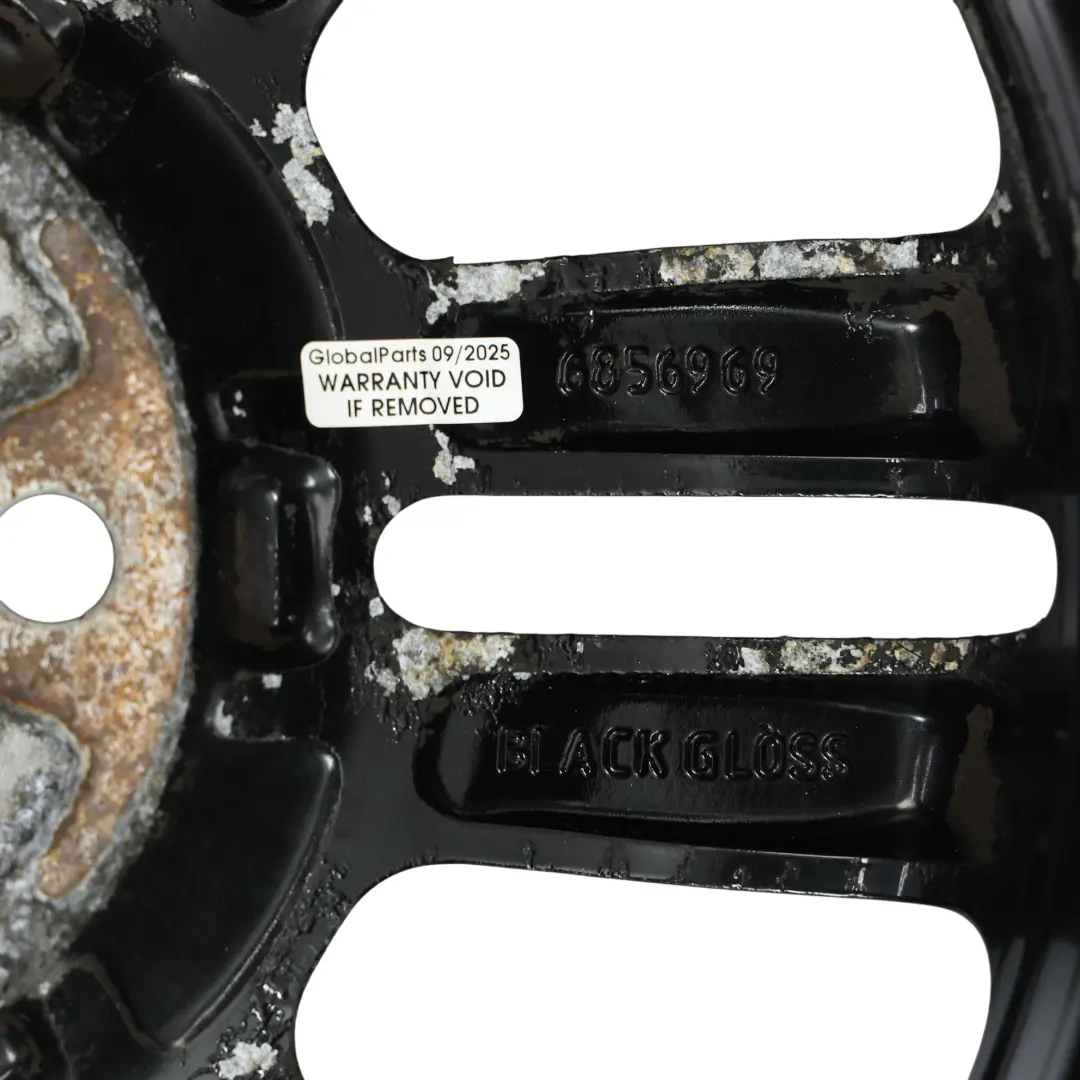 Mini Cooper R55 R56 R57 Cerchio In Lega Nero 16" 6,5J 6-Star Twin Spoke 119 - SKU 6856969-2 - Numero di parte 6856969