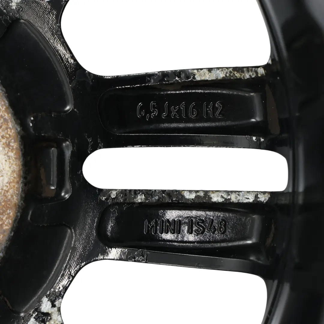 Mini Cooper R55 R56 R57 Schwarz Felge 16" 6,5J 6-Stern Doppelspeiche 119 - SKU 6856969-2 - Teilenummer 6856969