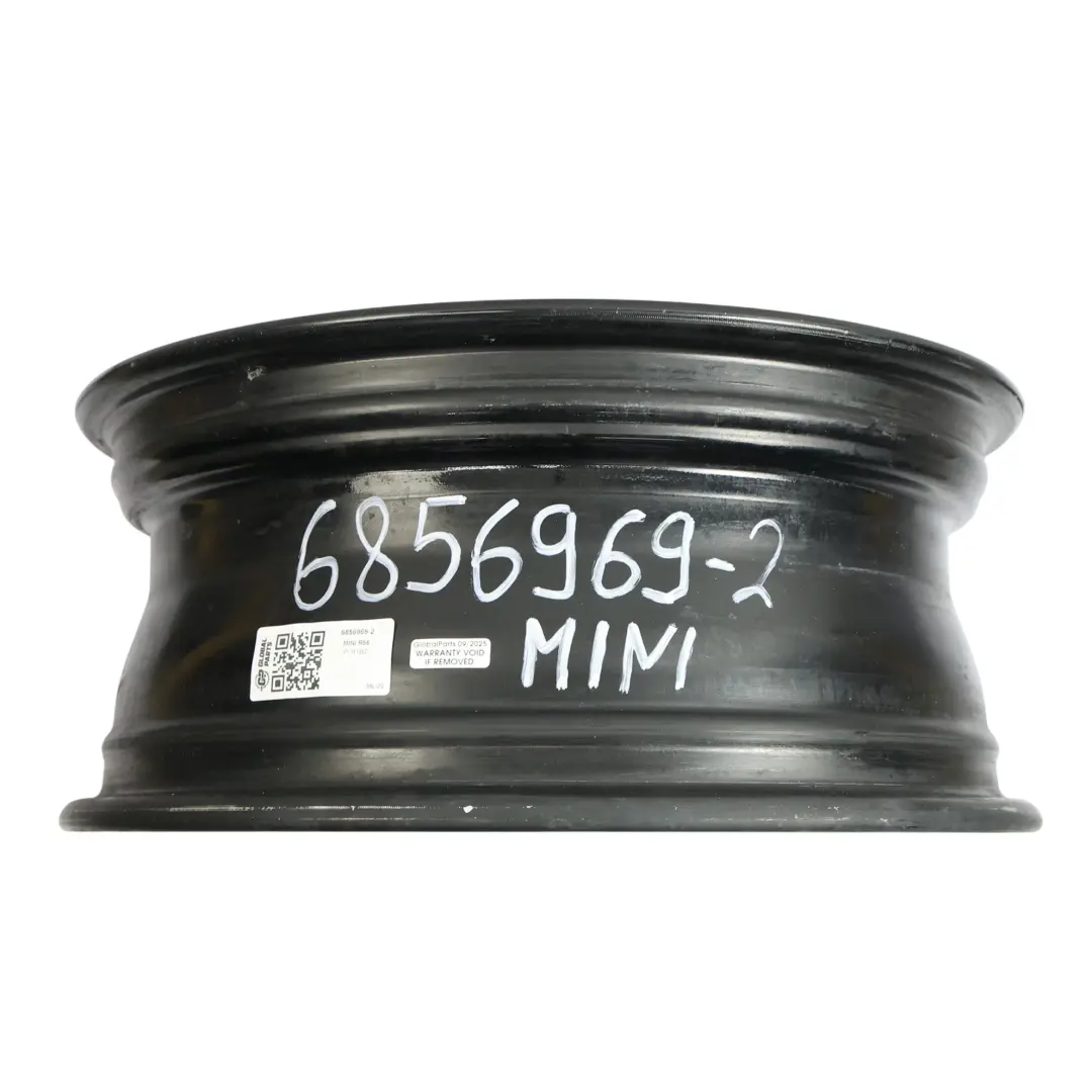Mini Cooper R55 R56 R57 Schwarz Felge 16" 6,5J 6-Stern Doppelspeiche 119 - SKU 6856969-2 - Teilenummer 6856969