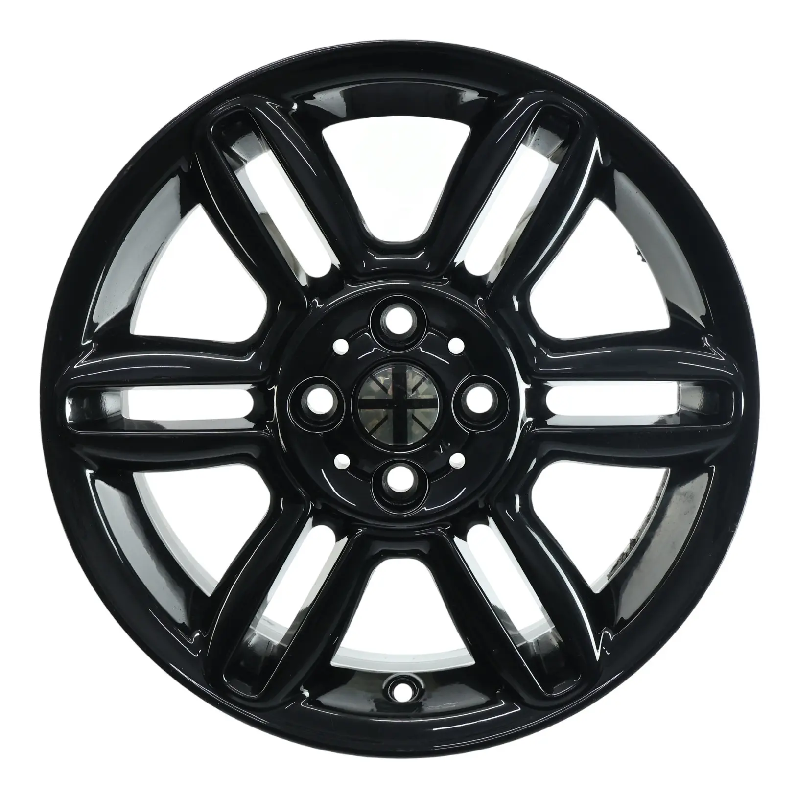Mini Cooper R55 R56 R57 Black Wheel Alloy Rim 16" 6,5J 6-Star Twin Spoke 119
