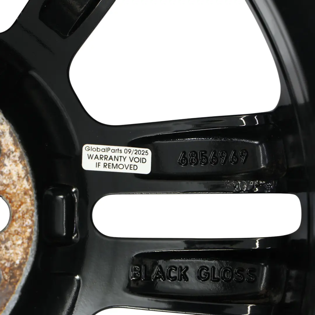 Mini Cooper R55 R56 R57 Black Wheel Alloy Rim 16" 6,5J 6-Star Twin Spoke 119 - SKU 6856969-3 - Part number 6856969