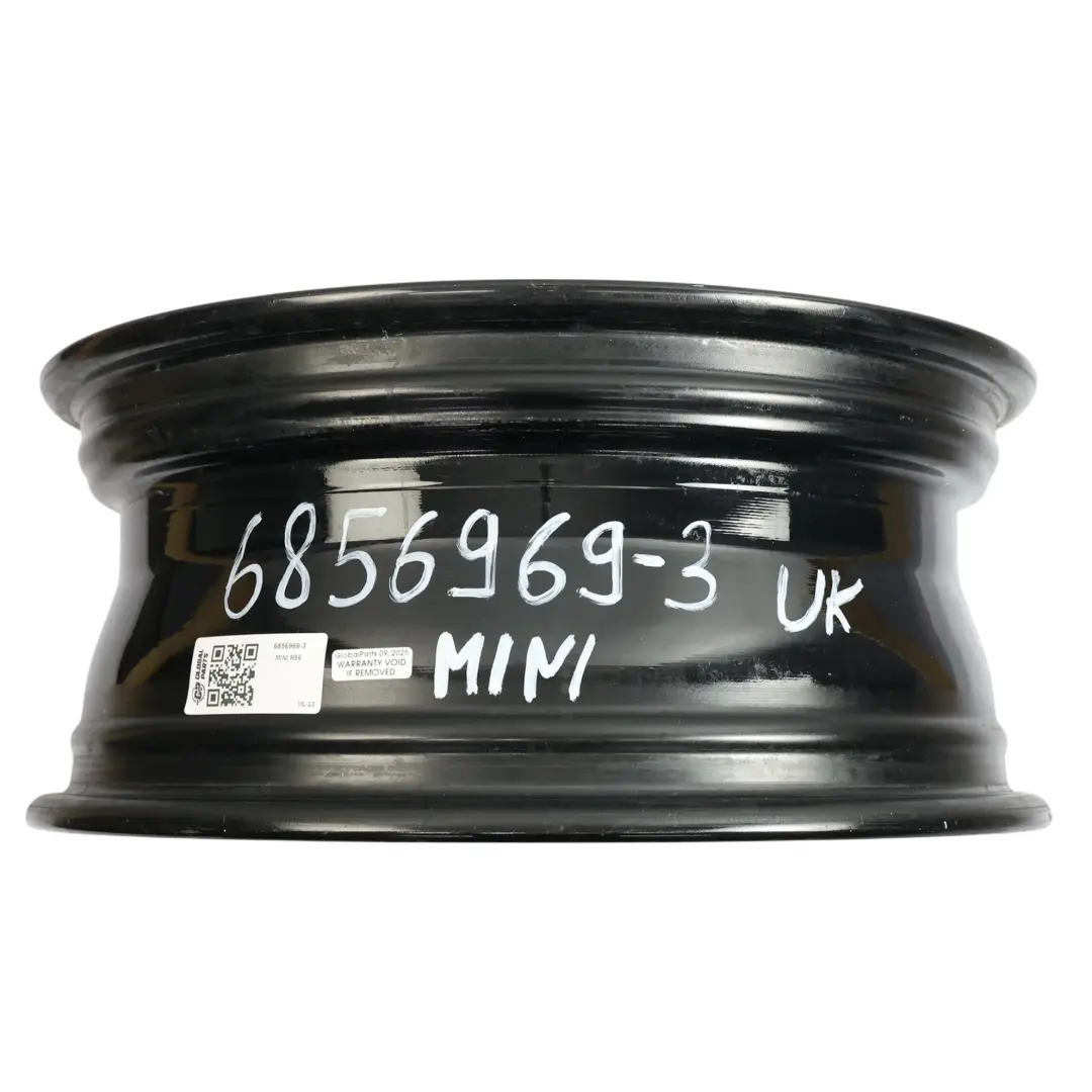Mini Cooper R55 R56 R57 Black Wheel Alloy Rim 16" 6,5J 6-Star Twin Spoke 119 - SKU 6856969-3 - Part number 6856969